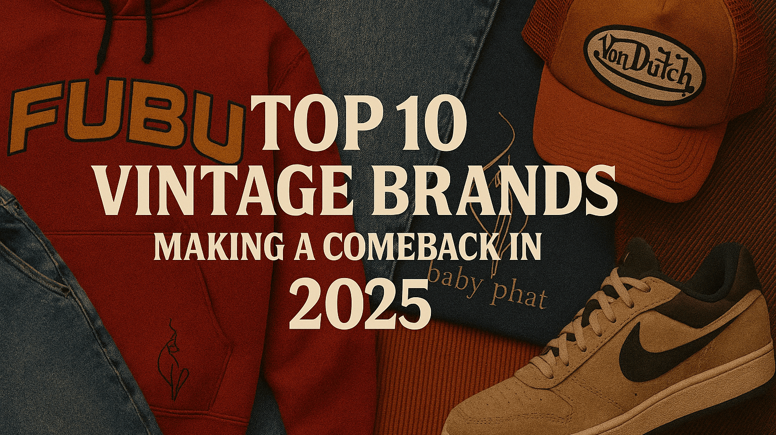 Top 10 Vintage Brands Making a Comeback in 2025 - Retrospective Store