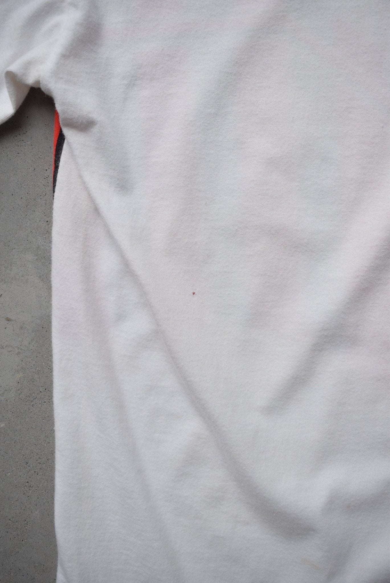 AC Milan FC White Graphic Tee — 1990s (S) - Retrospective Store