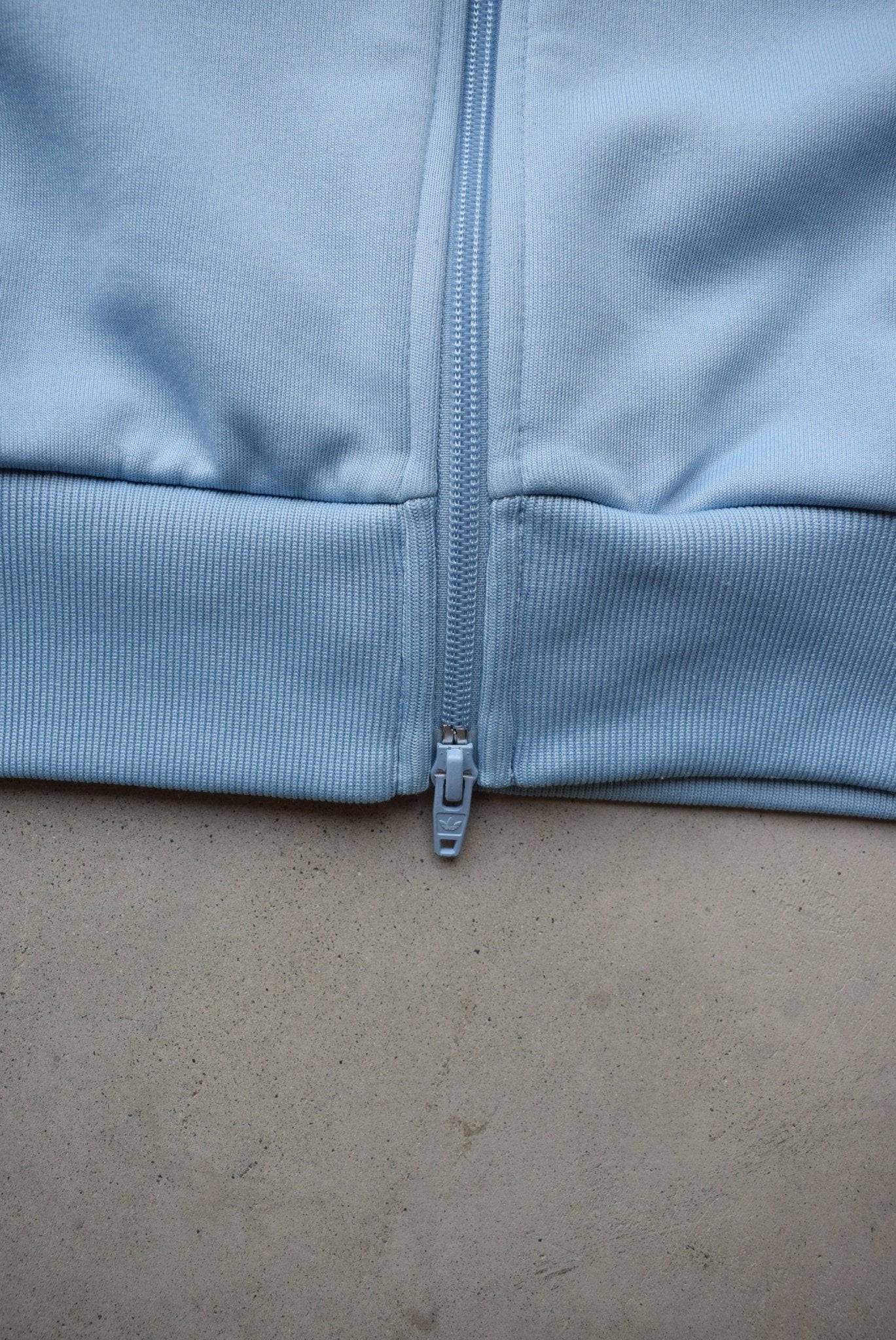 Adidas Baby-Blue Embroidered Logo Jacket — 2000s (S) - Retrospective Store