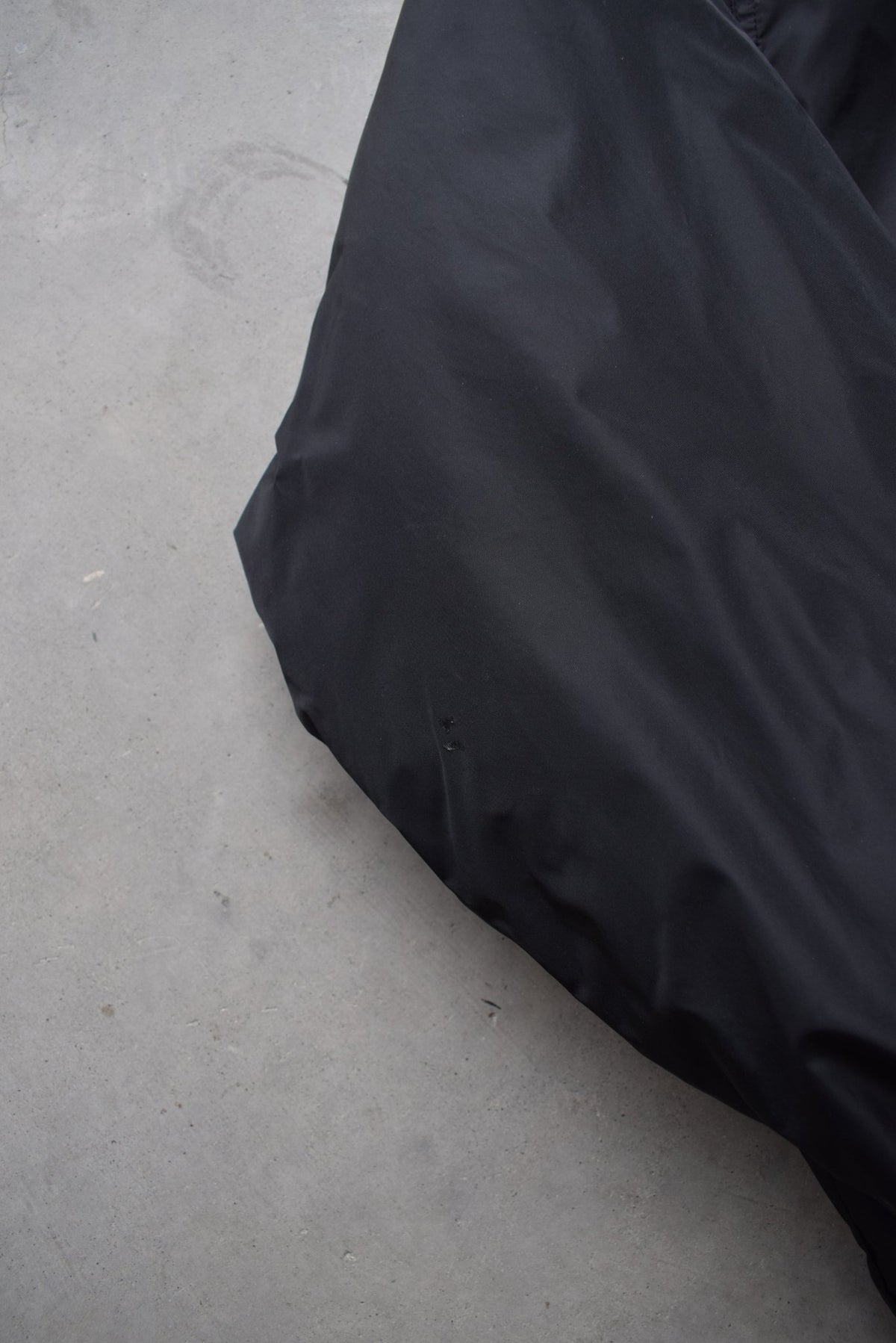 Adidas Black Embroidered Spellout Heavyweight Jacket — 1990s (XL) - Retrospective Store