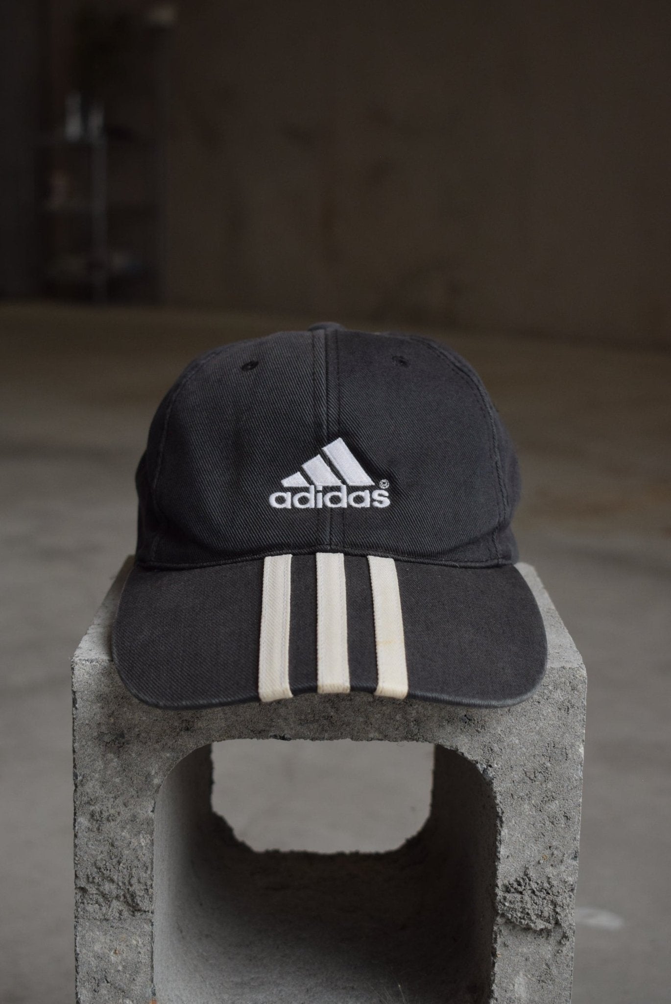 Adidas Classic Logo Embroidered Hat — 1990s - Retrospective Store