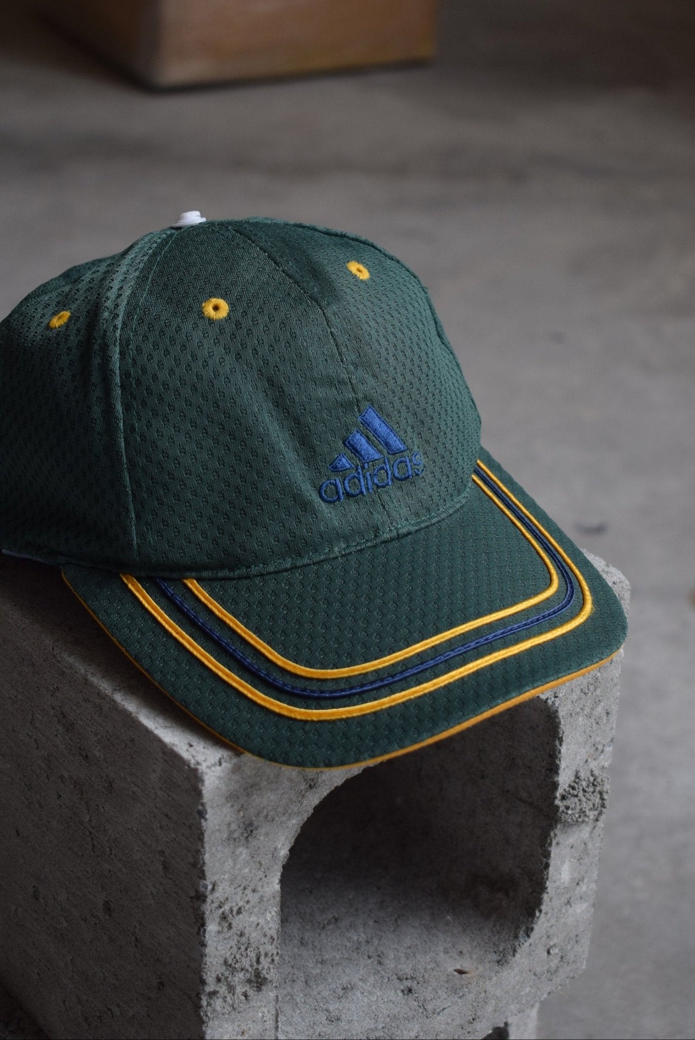 Adidas Classic Logo Embroidered Hat — 2000s - Retrospective Store