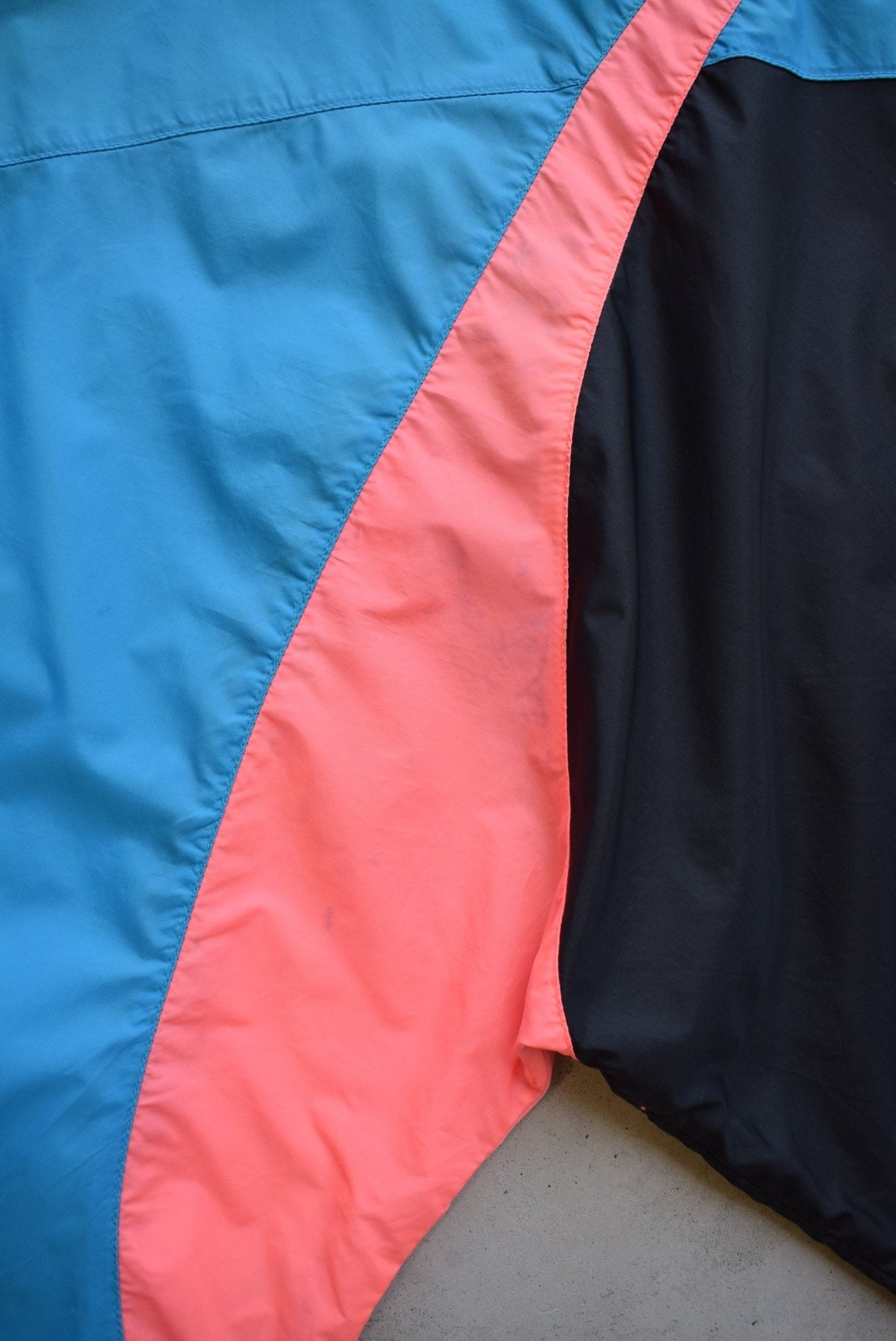 Adidas Classic Logo Embroidered Windbreaker Jacket — 1990s (L/XL) - Retrospective Store