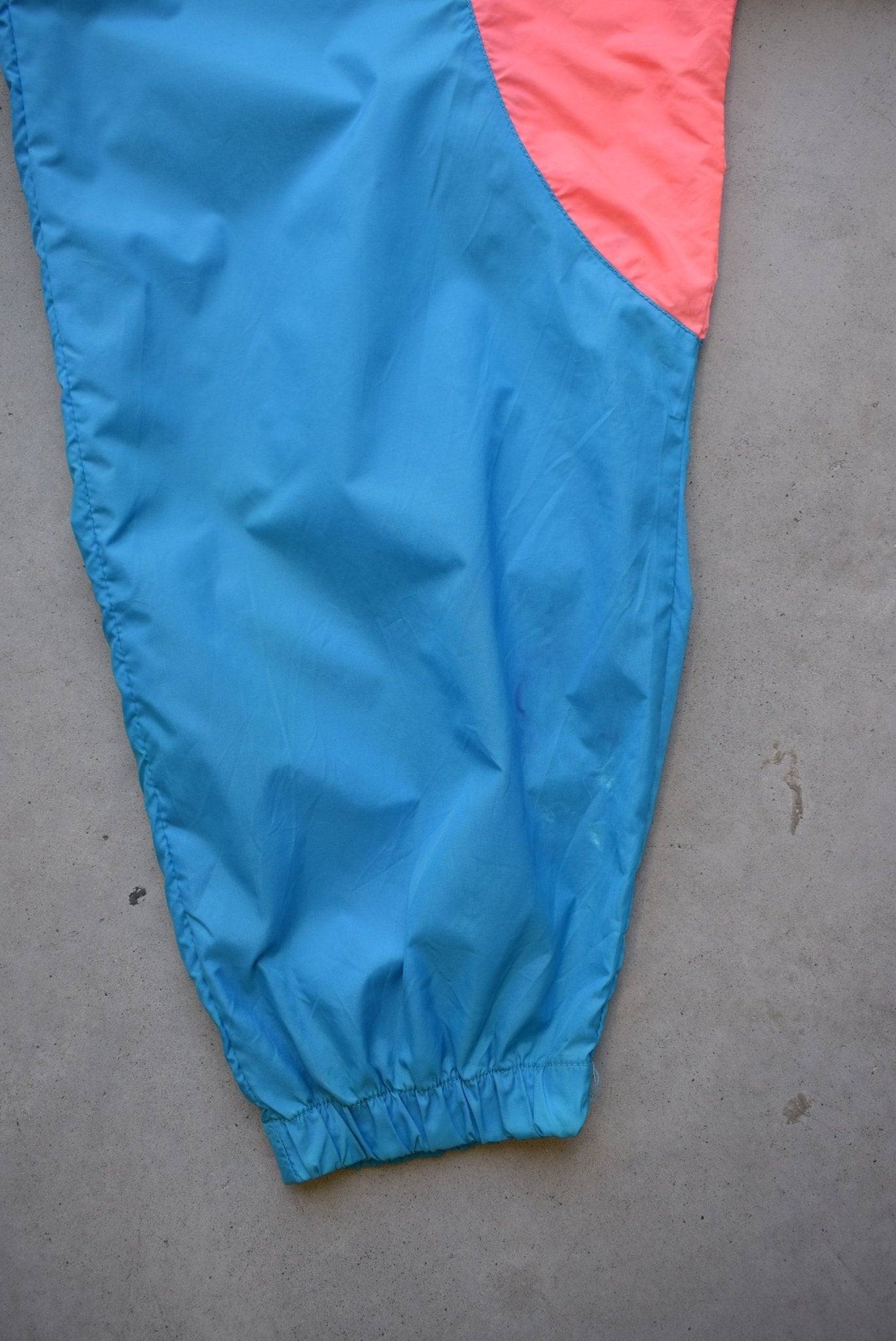 Adidas Classic Logo Embroidered Windbreaker Jacket — 1990s (L/XL) - Retrospective Store