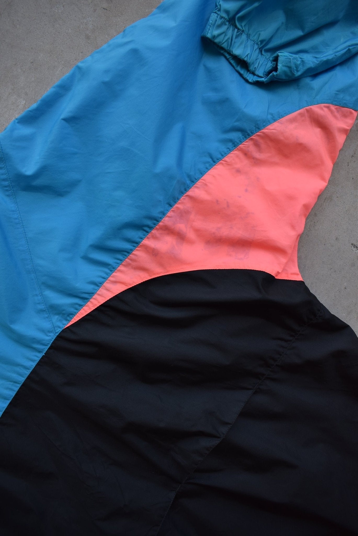 Adidas Classic Logo Embroidered Windbreaker Jacket — 1990s (L/XL) - Retrospective Store