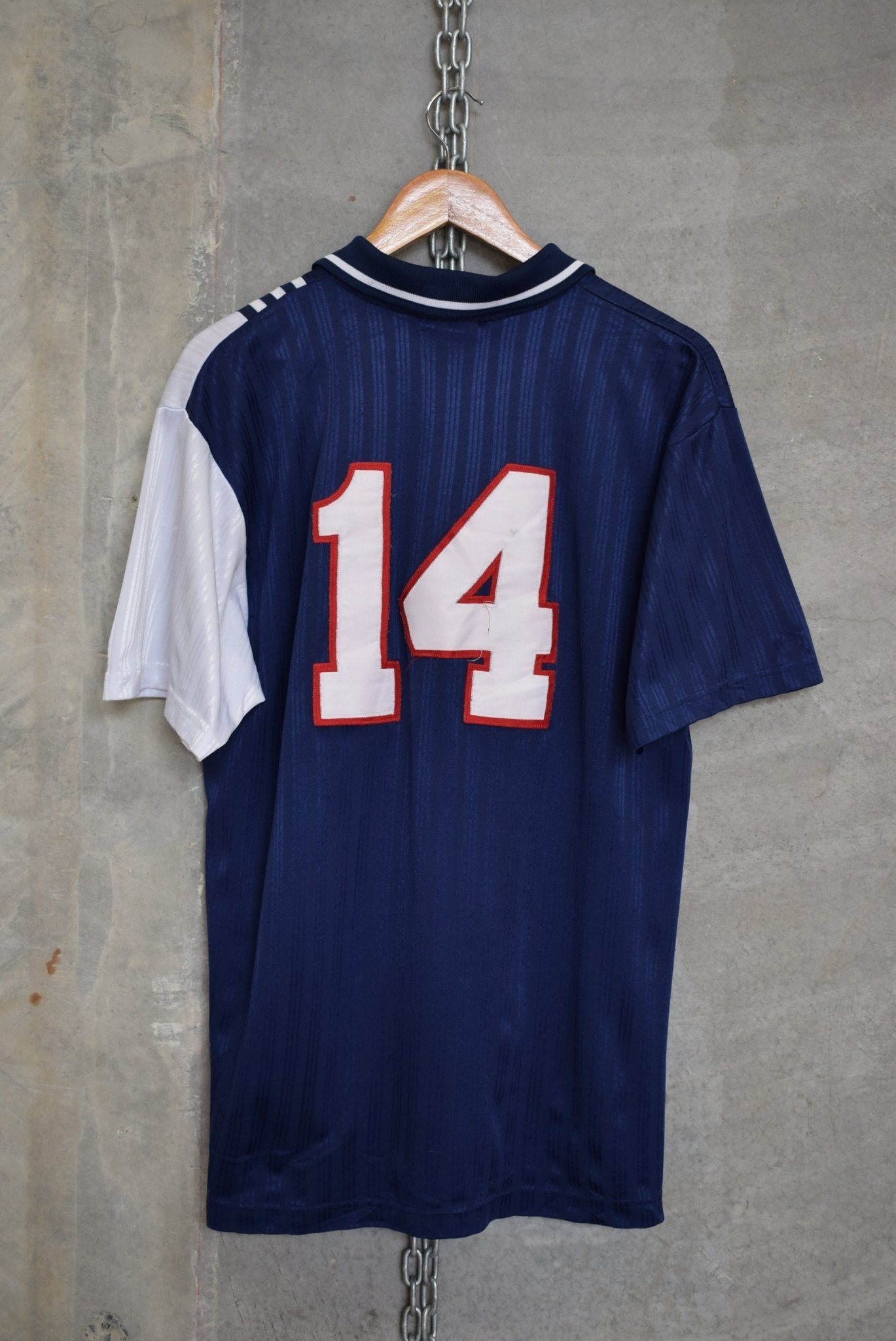 Adidas Embroidered Soccer Jersey — 1990s (L) - Retrospective Store