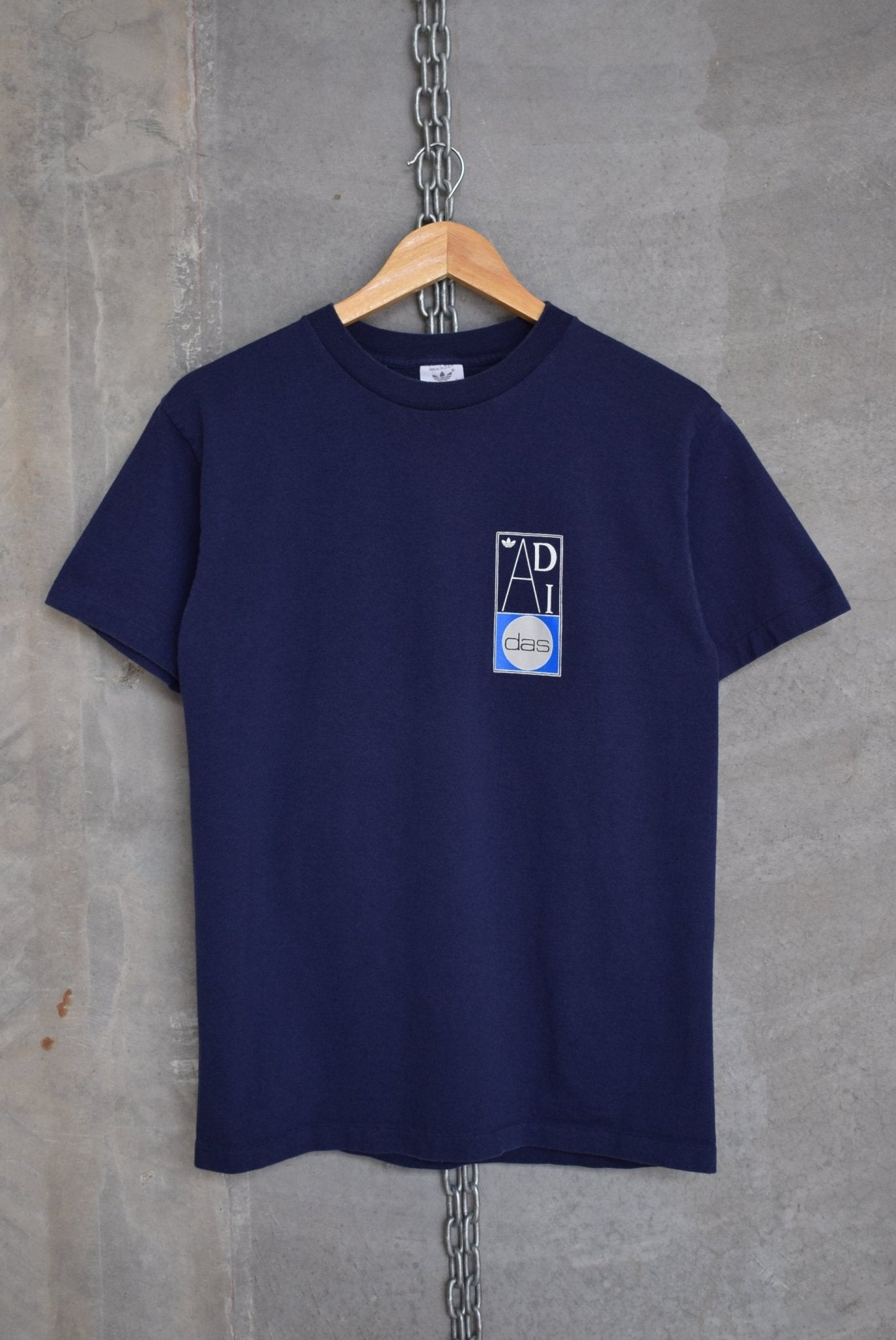 Adidas Graphic Tee — 1990s (S) - Retrospective Store