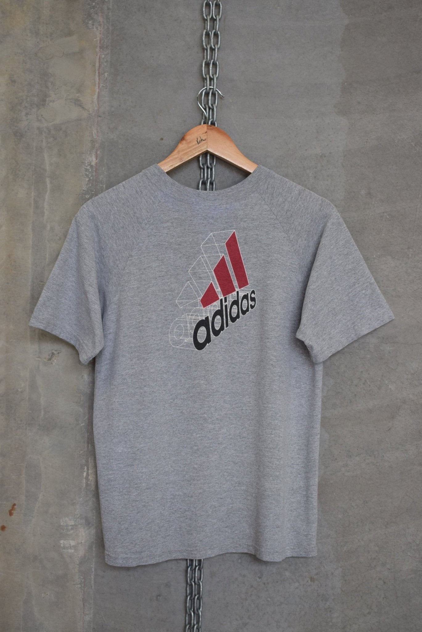 Adidas Graphic Tee — 2000s (S) - Retrospective Store