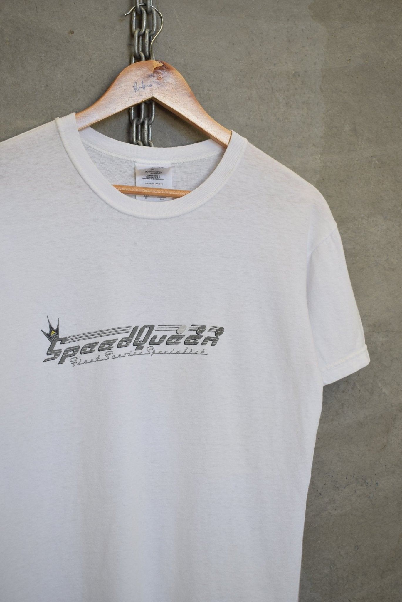 Adidas Speed Queen Tennis Tee — 2000s (Women's XL) - Retrospective Store
