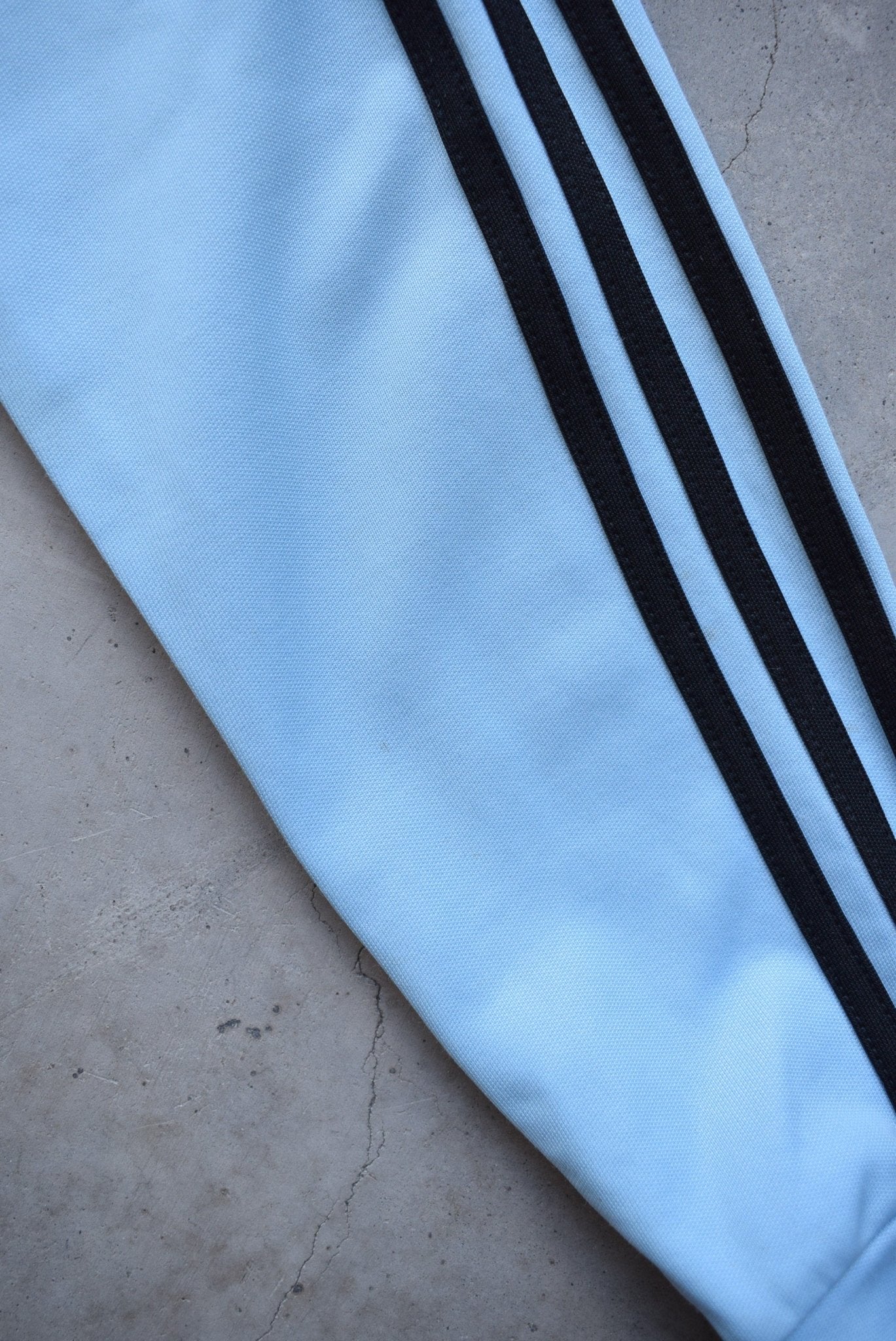 Adidas x Germany National Football Team Baby-Blue Embroidered Jacket — 2000s (S/M) - Retrospective Store