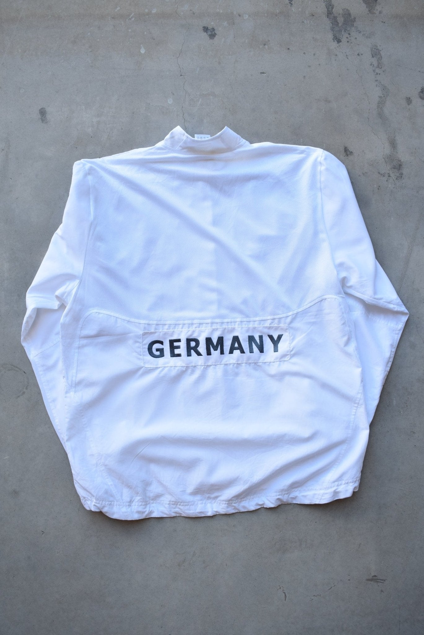 Adidas x Germany National Football Team White Embroidered Jacket — 2000s (L) - Retrospective Store