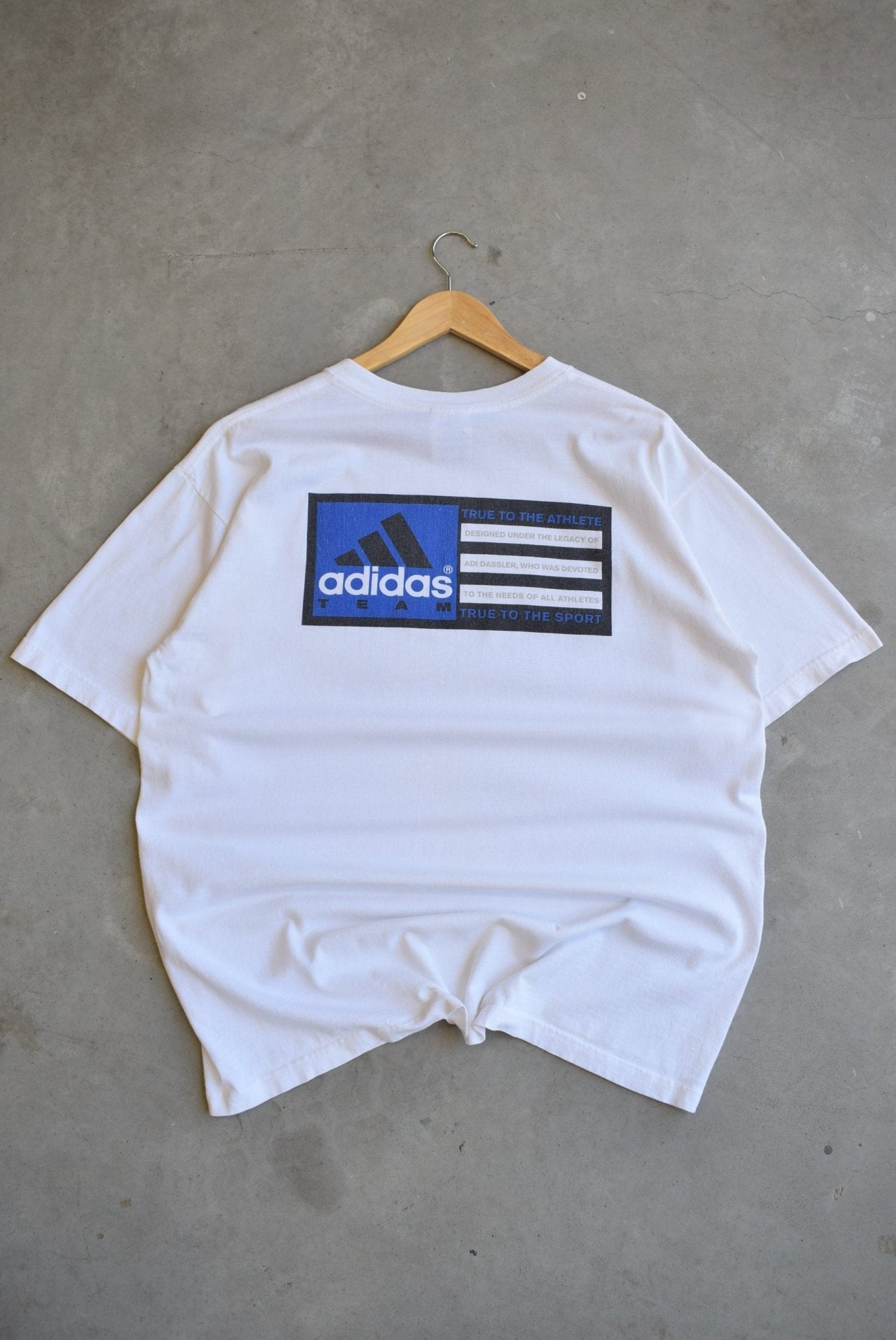 Adidas x Mullen High School Track Tee — 2000s (XL) - Retrospective Store
