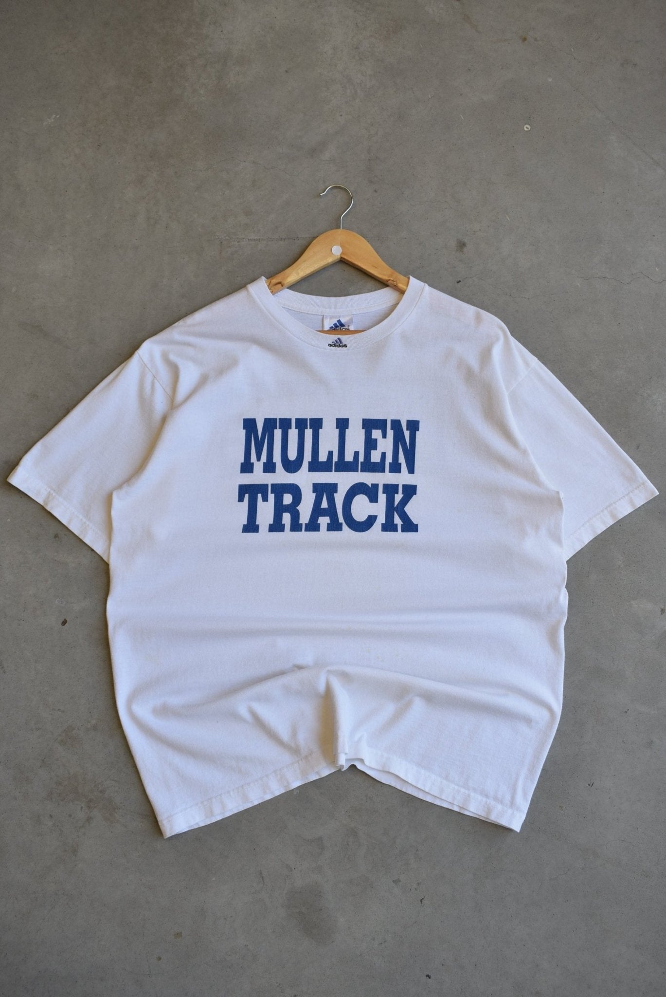 Adidas x Mullen High School Track Tee — 2000s (XL) - Retrospective Store
