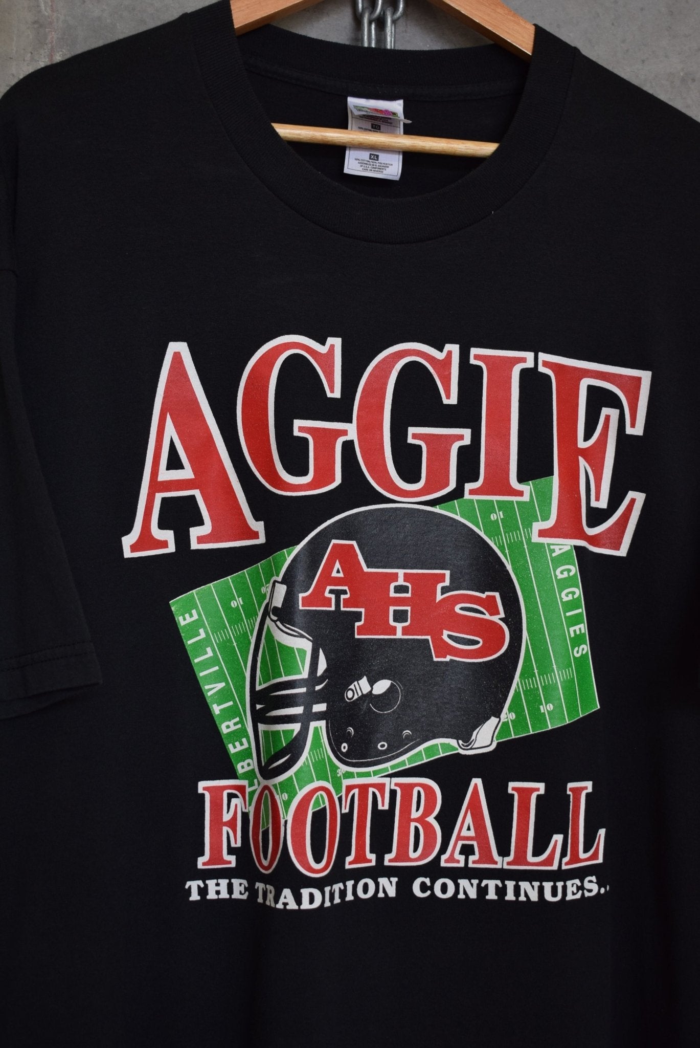 Albertville High School Football Tee — 2000s (XL) - Retrospective Store