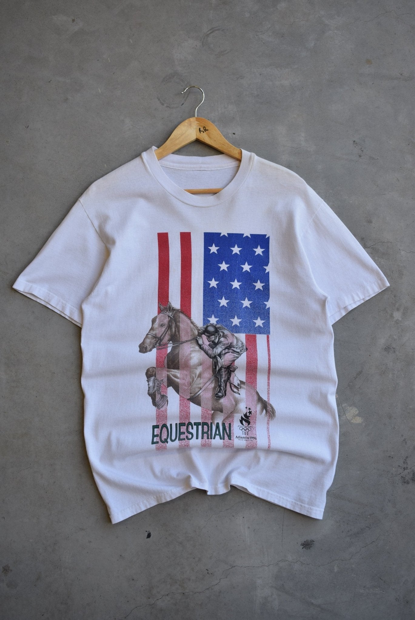 Atlanta Olympics x Equestrian Tee — 1996 (M) - Retrospective Store