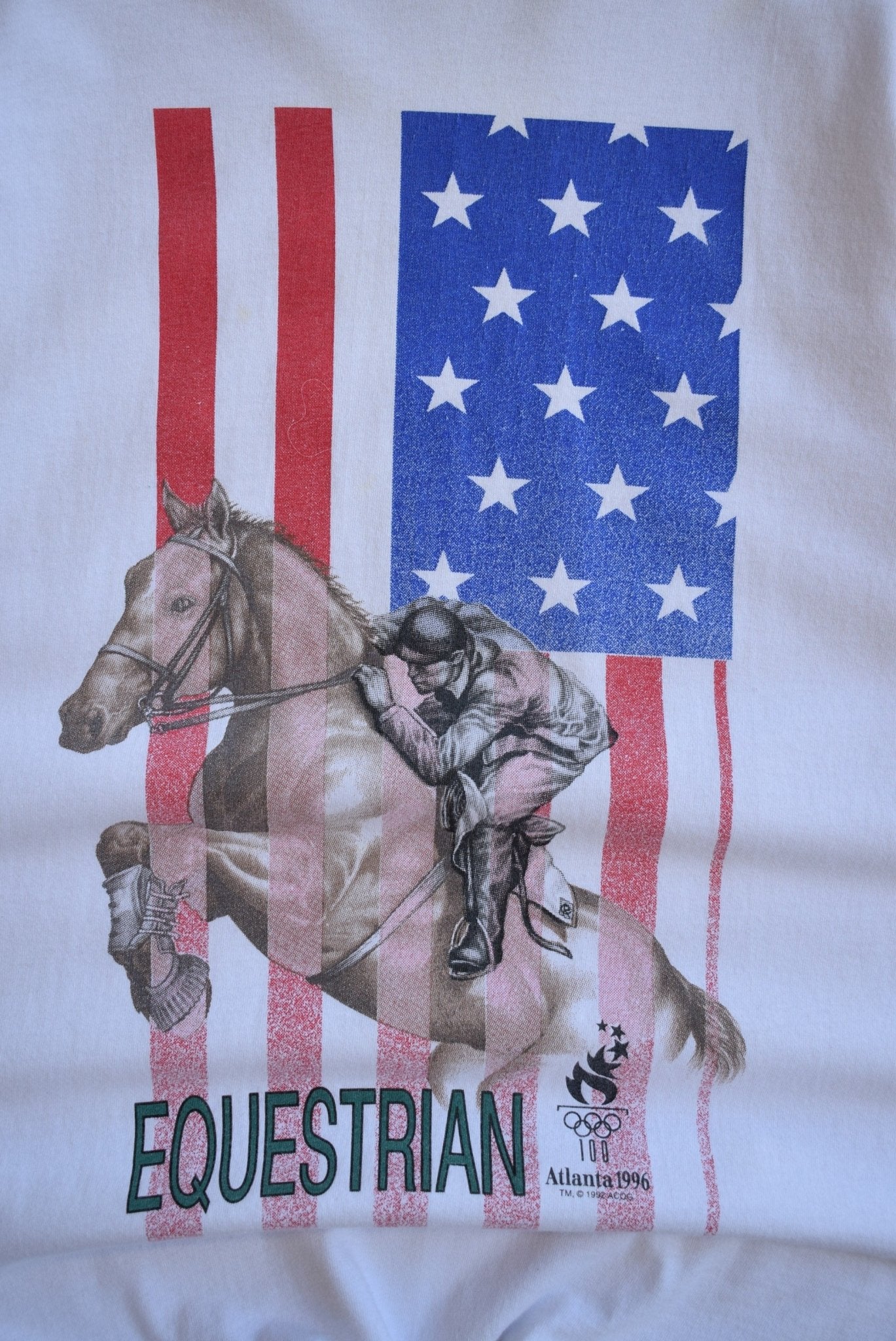Atlanta Olympics x Equestrian Tee — 1996 (M) - Retrospective Store