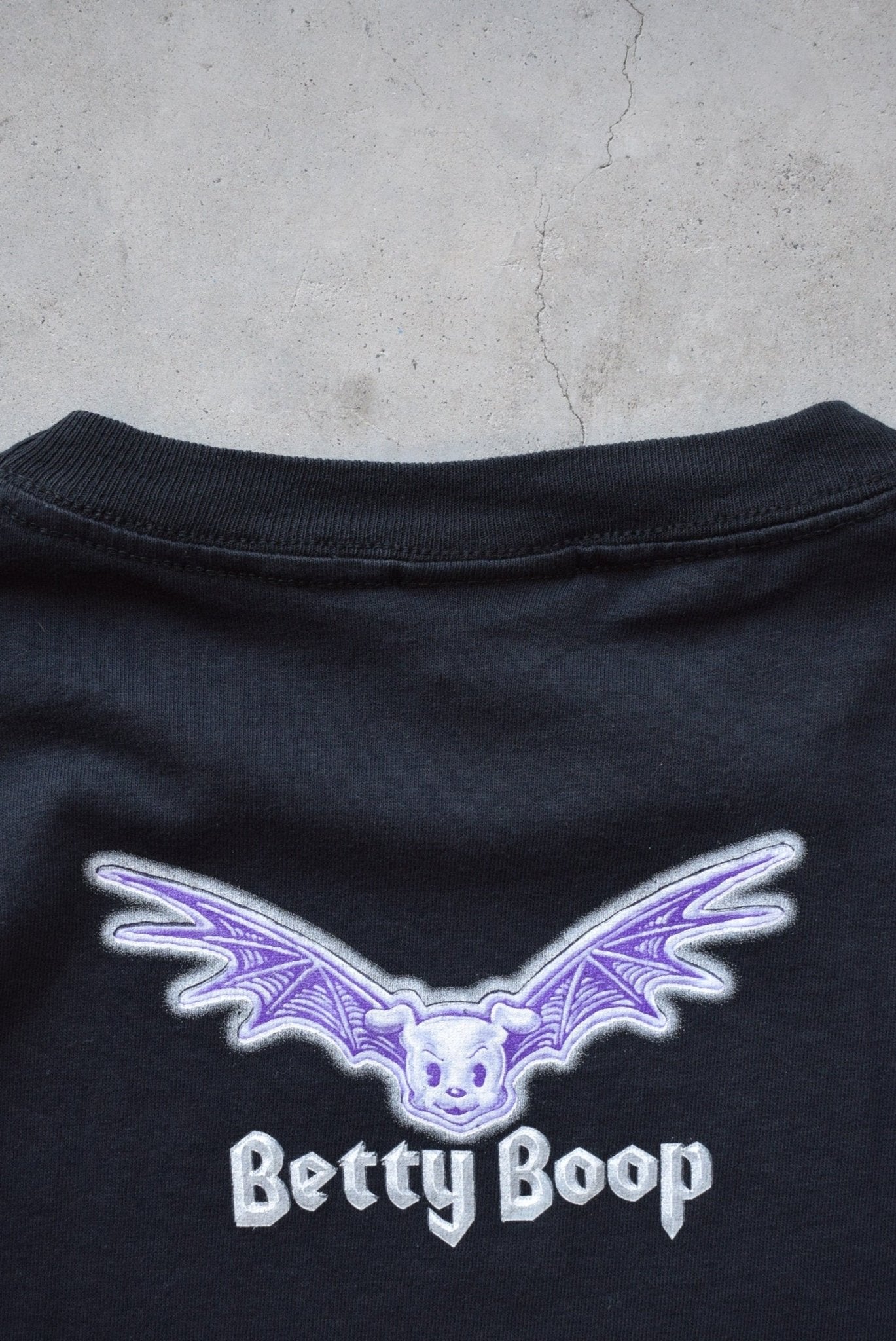 Betty Boop Black Graphic Tee — 1998 (M) - Retrospective Store