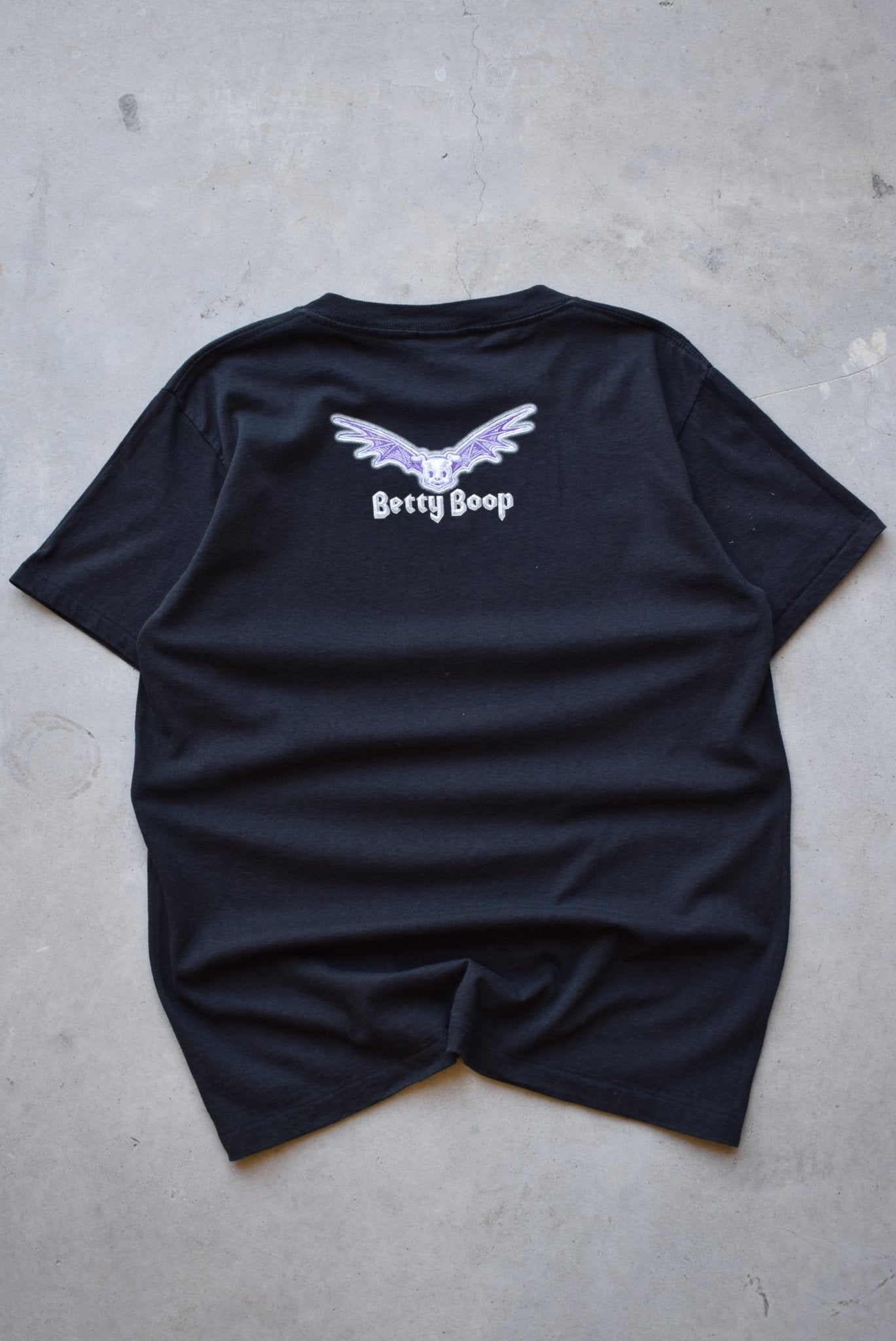 Betty Boop Black Graphic Tee — 1998 (M) - Retrospective Store