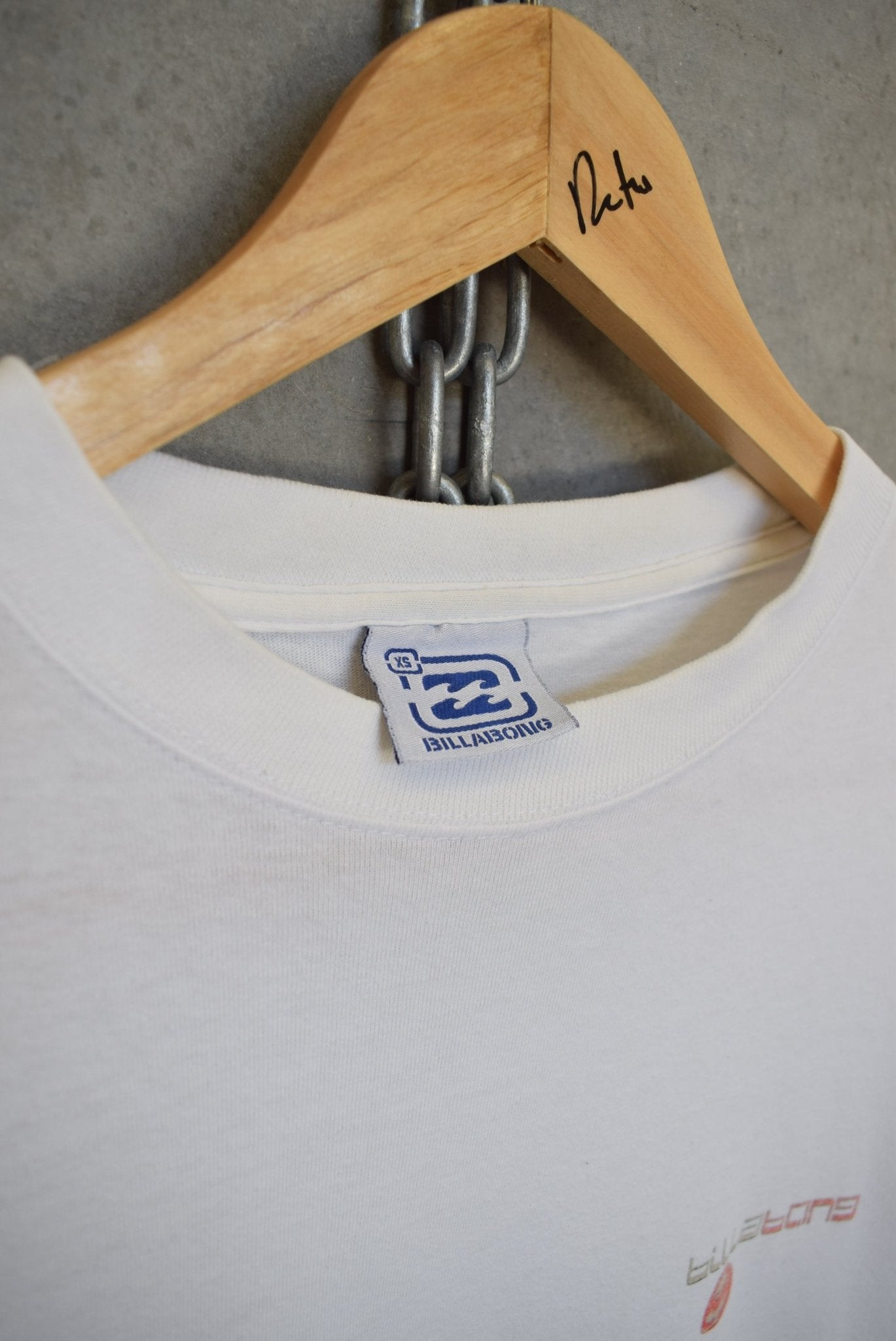 Billabong Graphic Long Sleeve Tee — 2000s (M) - Retrospective Store