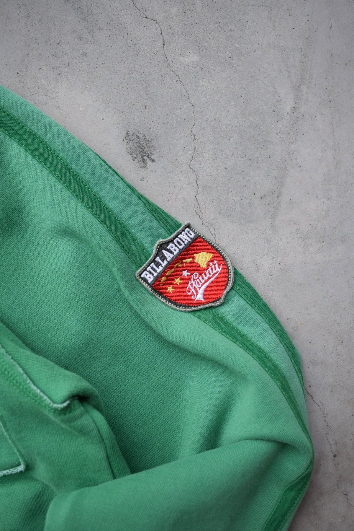 Billabong Green Embroidered Jacket — 2000s (L) - Retrospective Store