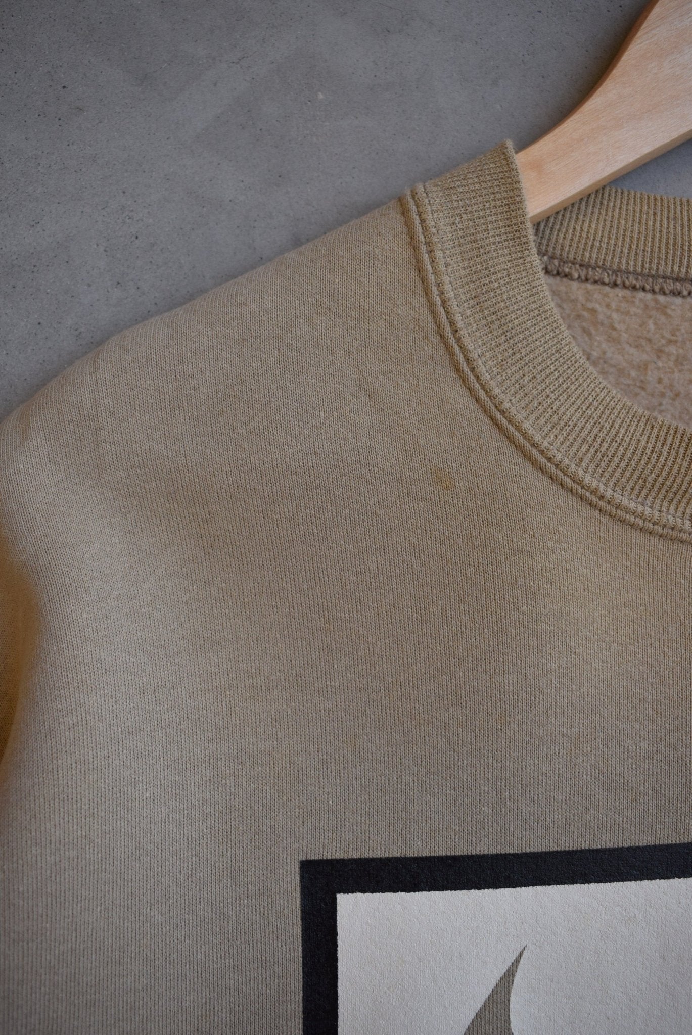 Bootleg Nike Air Spellout Crewneck — 1990s (L) - Retrospective Store