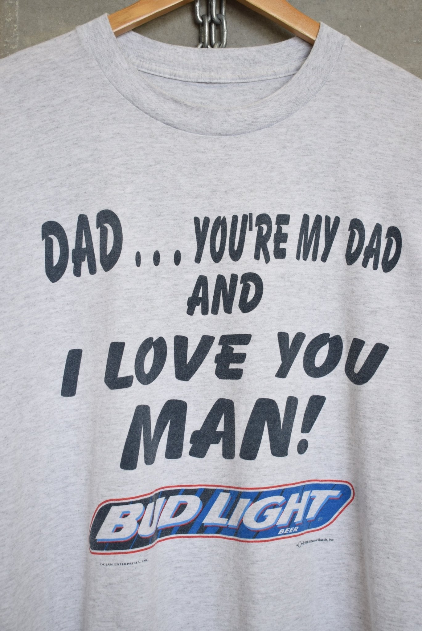 Budweiser Beer Graphic Tee — 1996 (L) - Retrospective Store