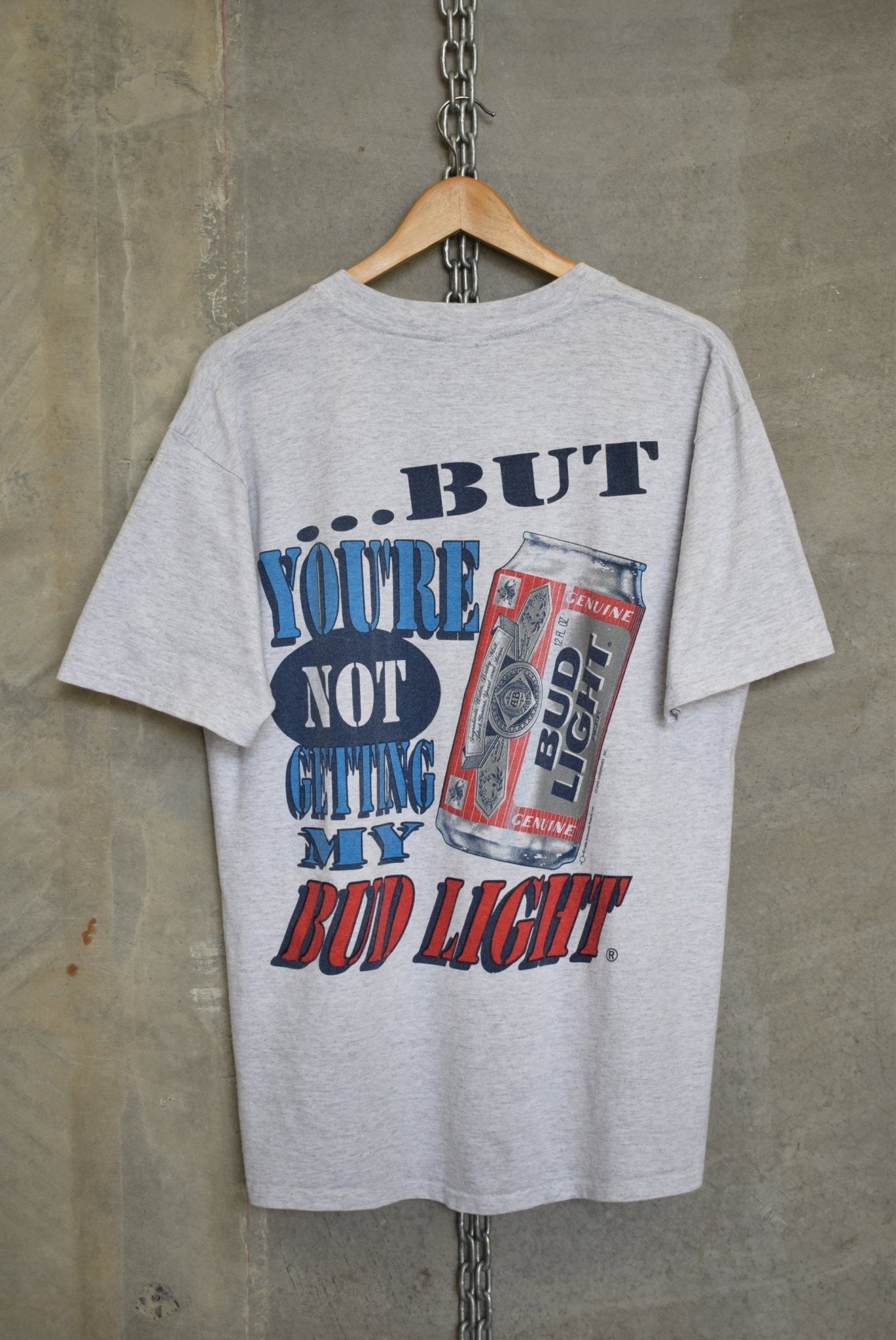 Budweiser Beer Graphic Tee — 1996 (L) - Retrospective Store