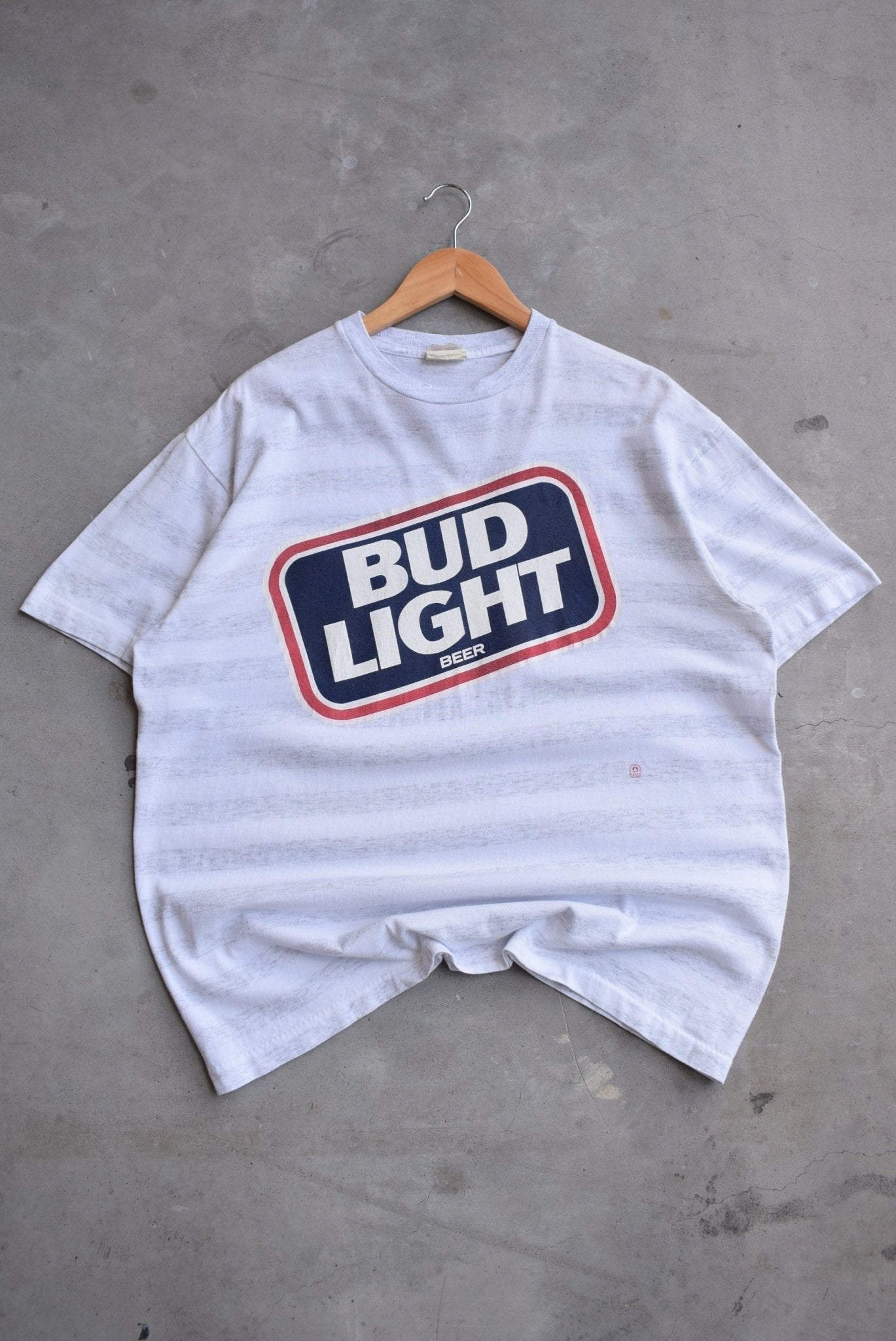 Budweiser Bud Light Beer Tee — 1990s (L/XL) - Retrospective Store