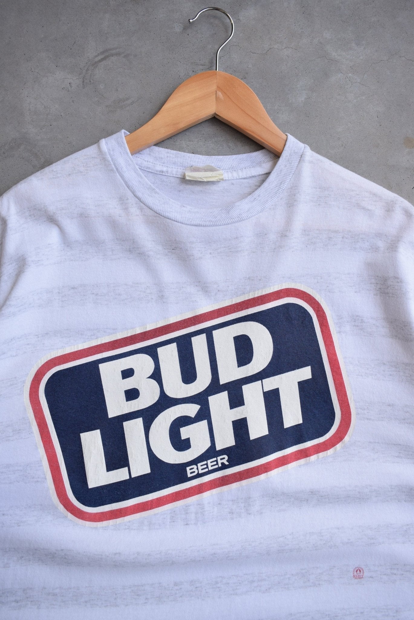 Budweiser Bud Light Beer Tee — 1990s (L/XL) - Retrospective Store