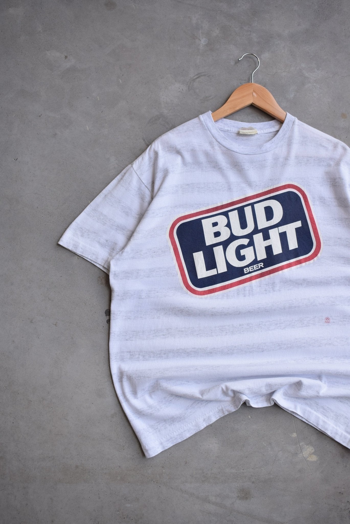 Budweiser Bud Light Beer Tee — 1990s (L/XL) - Retrospective Store
