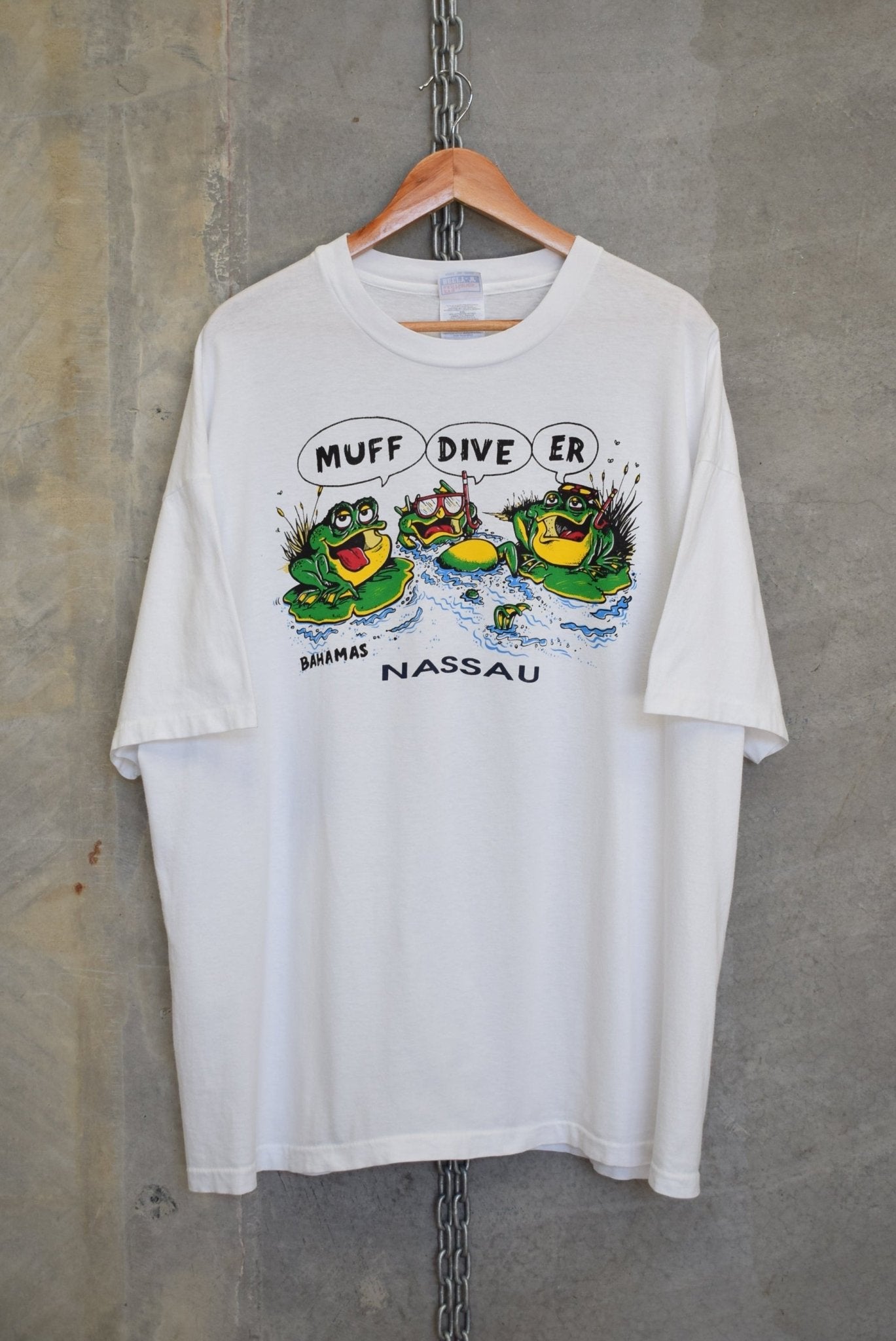 Budweiser Parody Tee — 1990s (XXL) - Retrospective Store