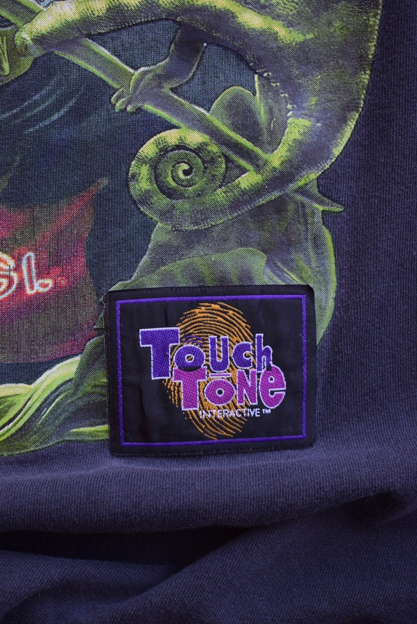Budweiser Touch Tone Black Graphic Tee — 1997 (L) - Retrospective Store