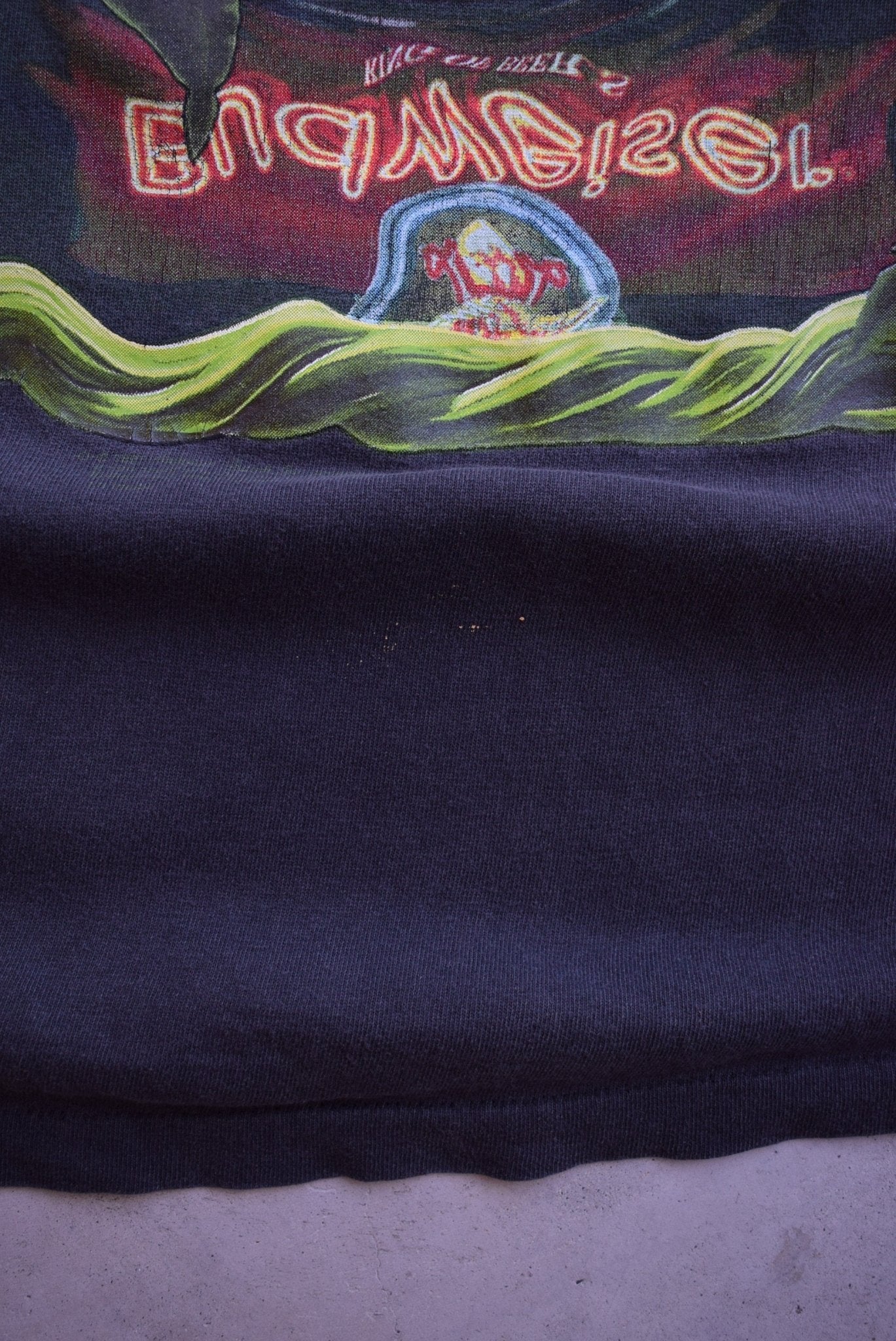 Budweiser Touch Tone Black Graphic Tee — 1997 (L) - Retrospective Store