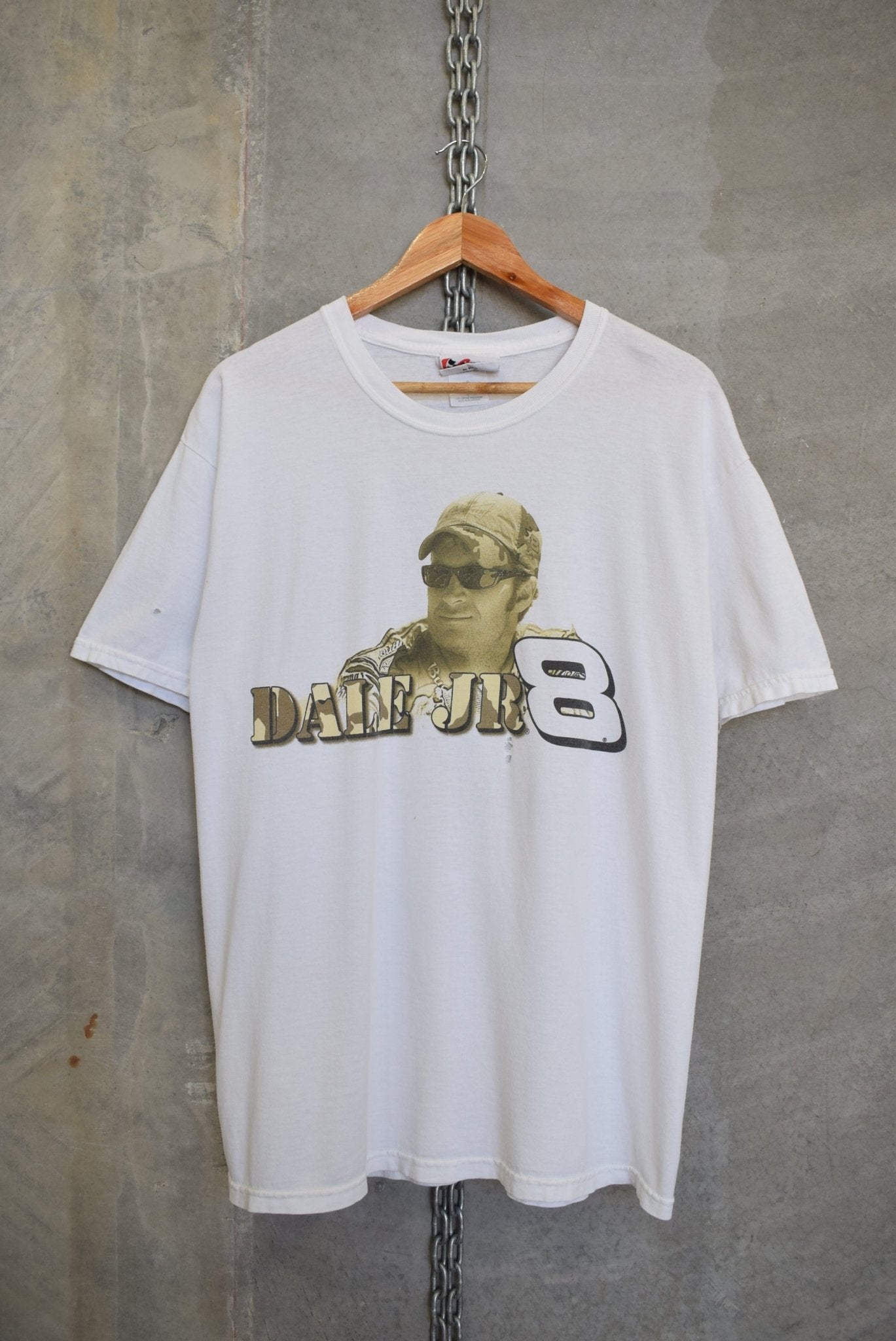 Budweiser X NASCAR Dale Jr Tee — 2000s (L) - Retrospective Store