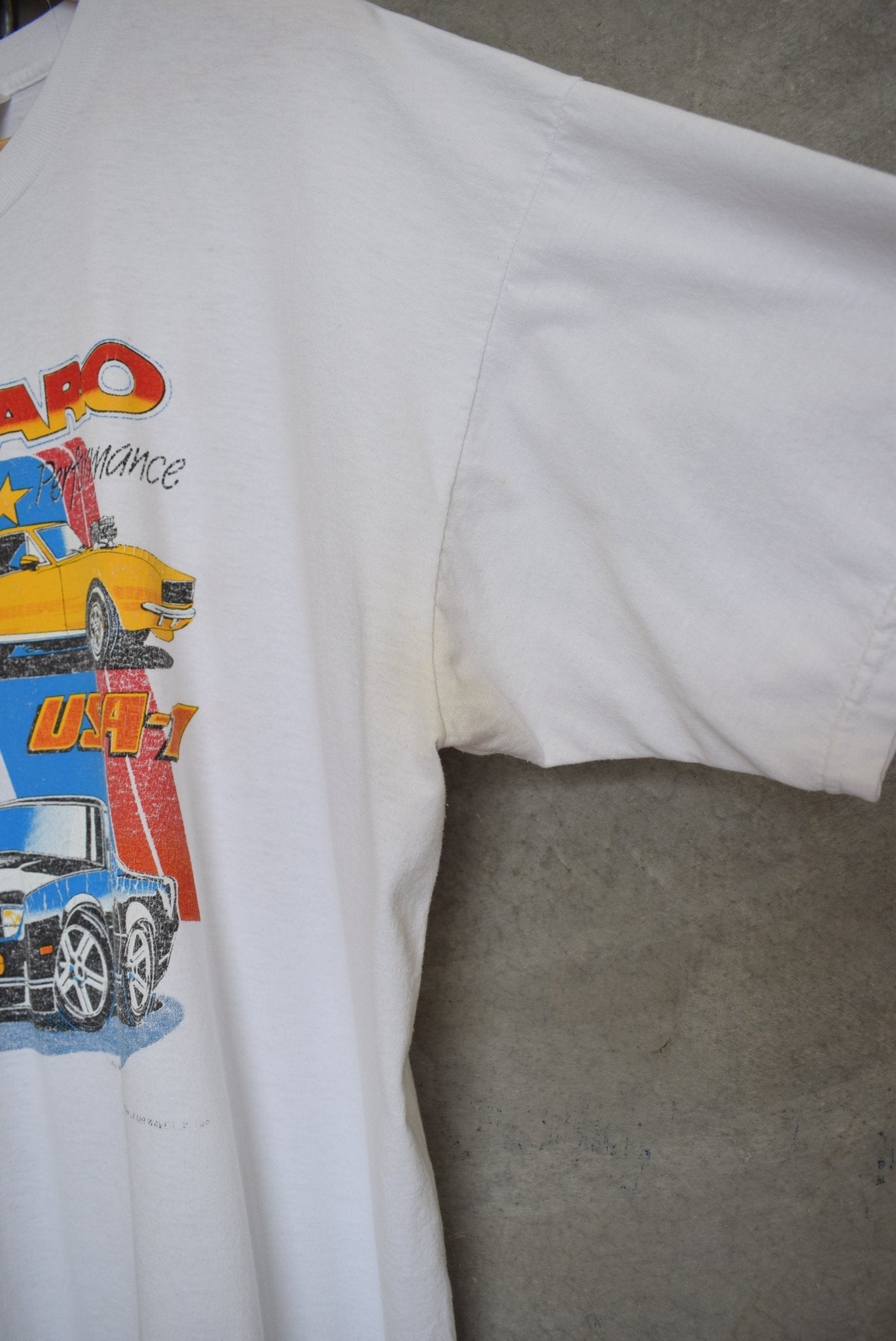 Camaro Performance USA Graphic Tee — 1990s (L) - Retrospective Store