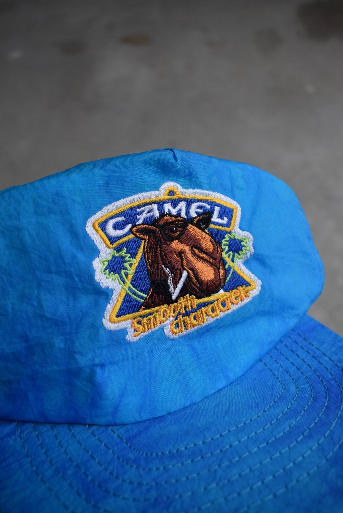 Camel Cigarettes Embroidered Hat — 1980s - Retrospective Store