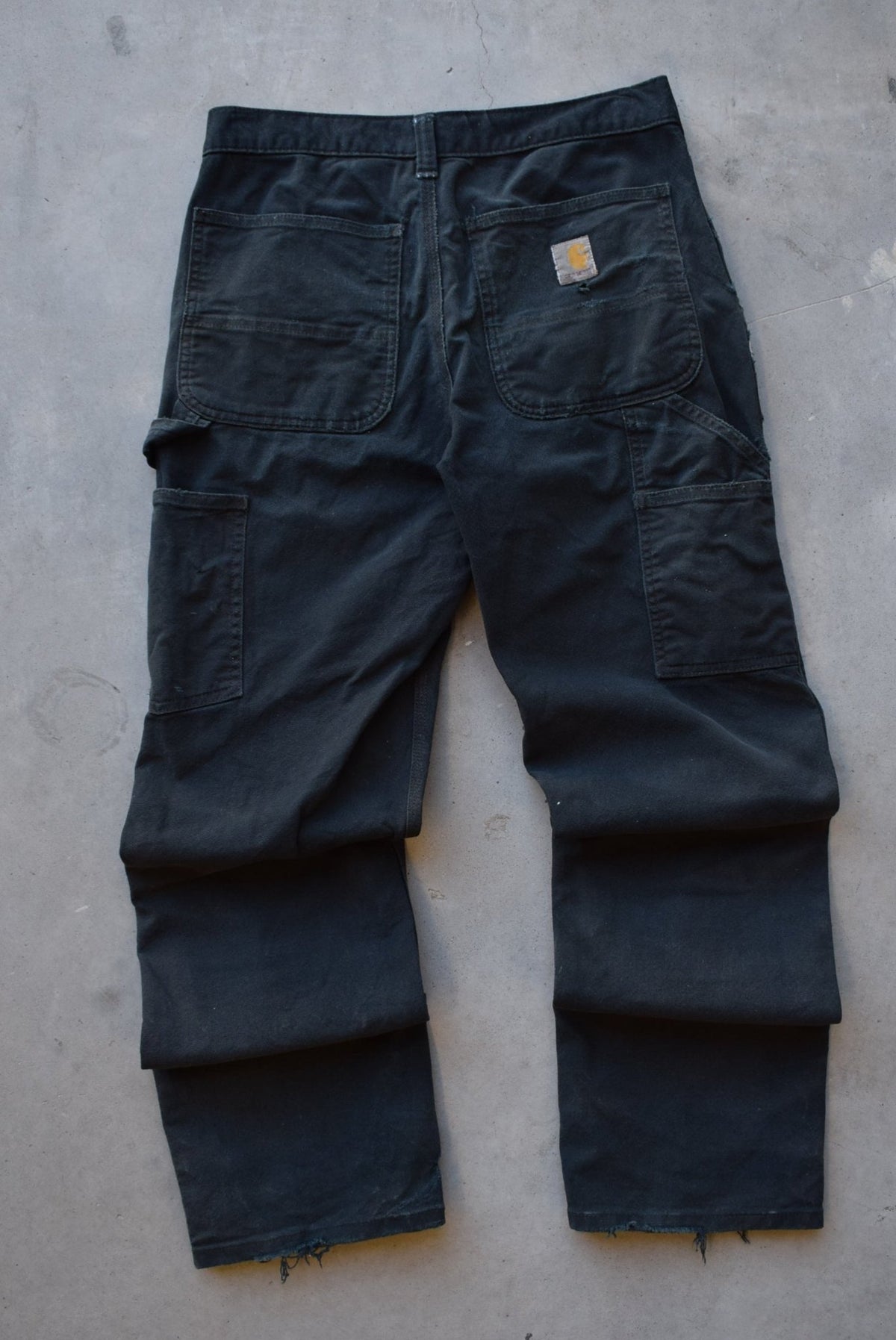 Carhartt Black Double-Knee Carpenter Pants — 2000s (30) - Retrospective Store