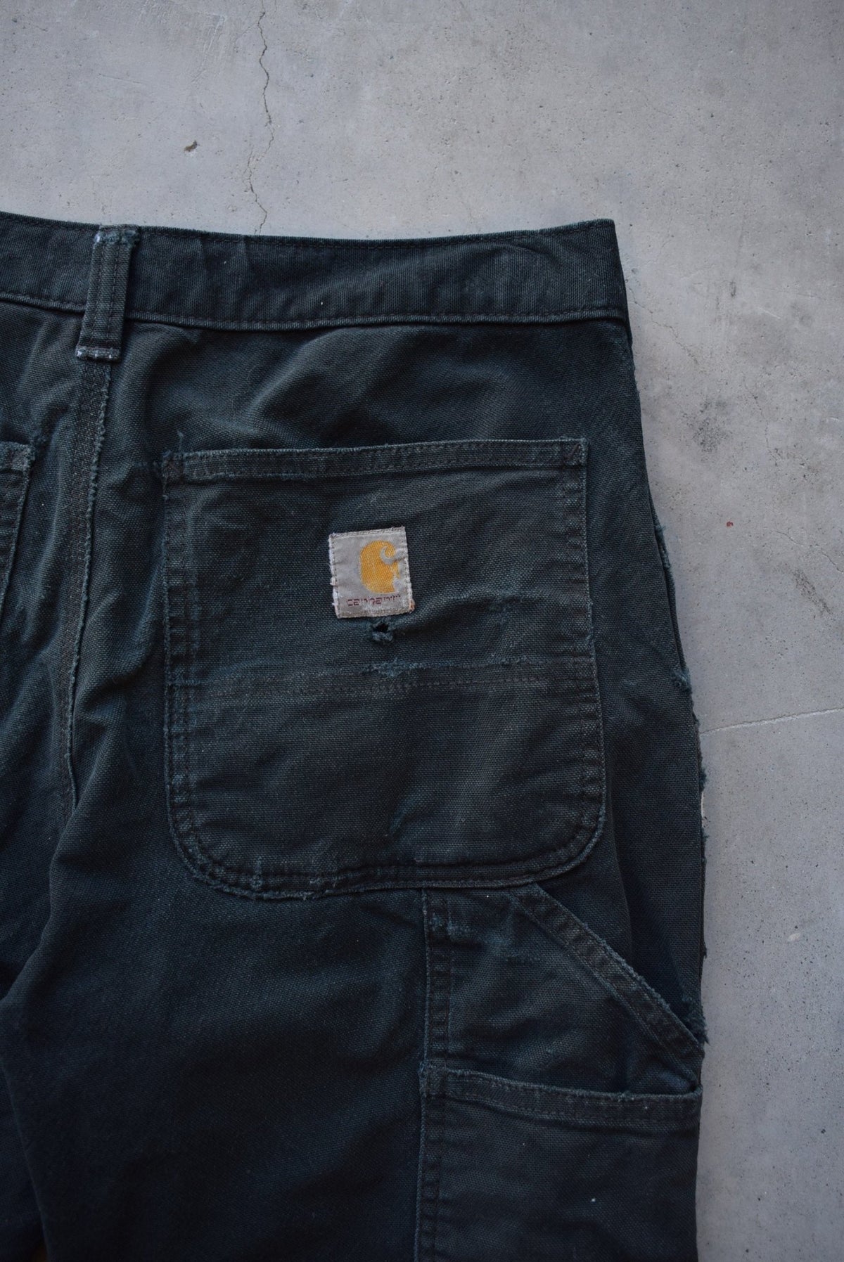 Carhartt Black Double-Knee Carpenter Pants — 2000s (30) - Retrospective Store