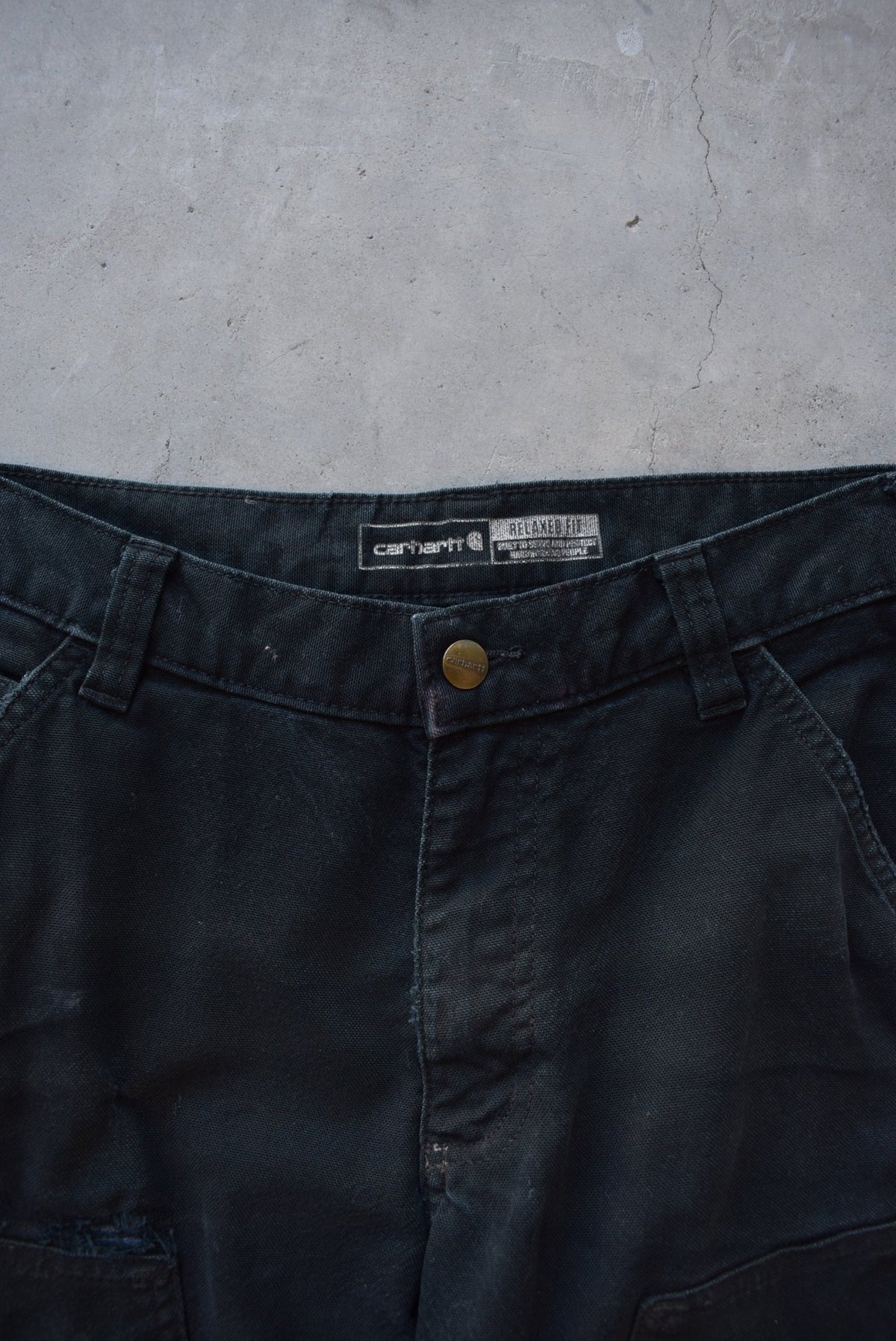Carhartt Black Double-Knee Carpenter Pants — 2000s (30) - Retrospective Store