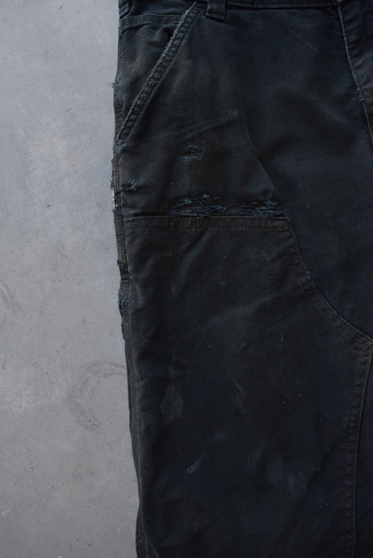 Carhartt Black Double-Knee Carpenter Pants — 2000s (30) - Retrospective Store