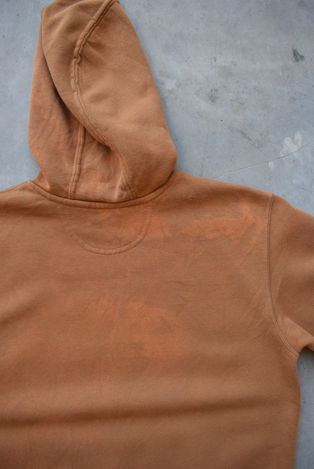 Carhartt Brown Classic Logo Hoodie — 1990s (L) - Retrospective Store
