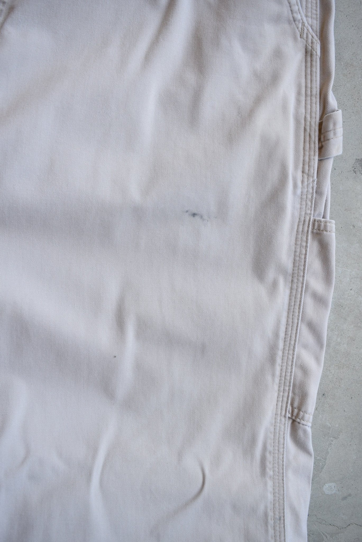 Carhartt Cream Carpenter Pants — 2000s (36) - Retrospective Store