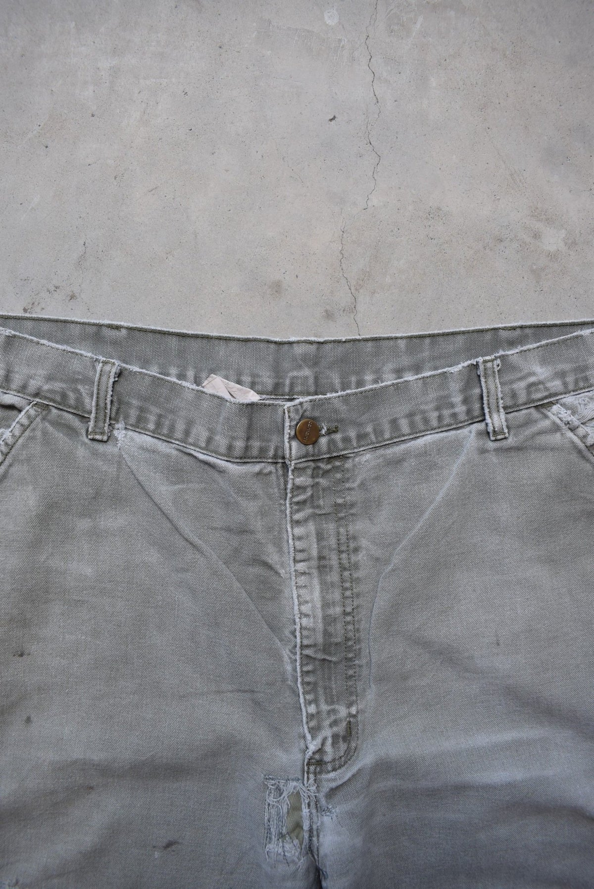 Carhartt Green Carpenter Pants — 1990s (40) - Retrospective Store