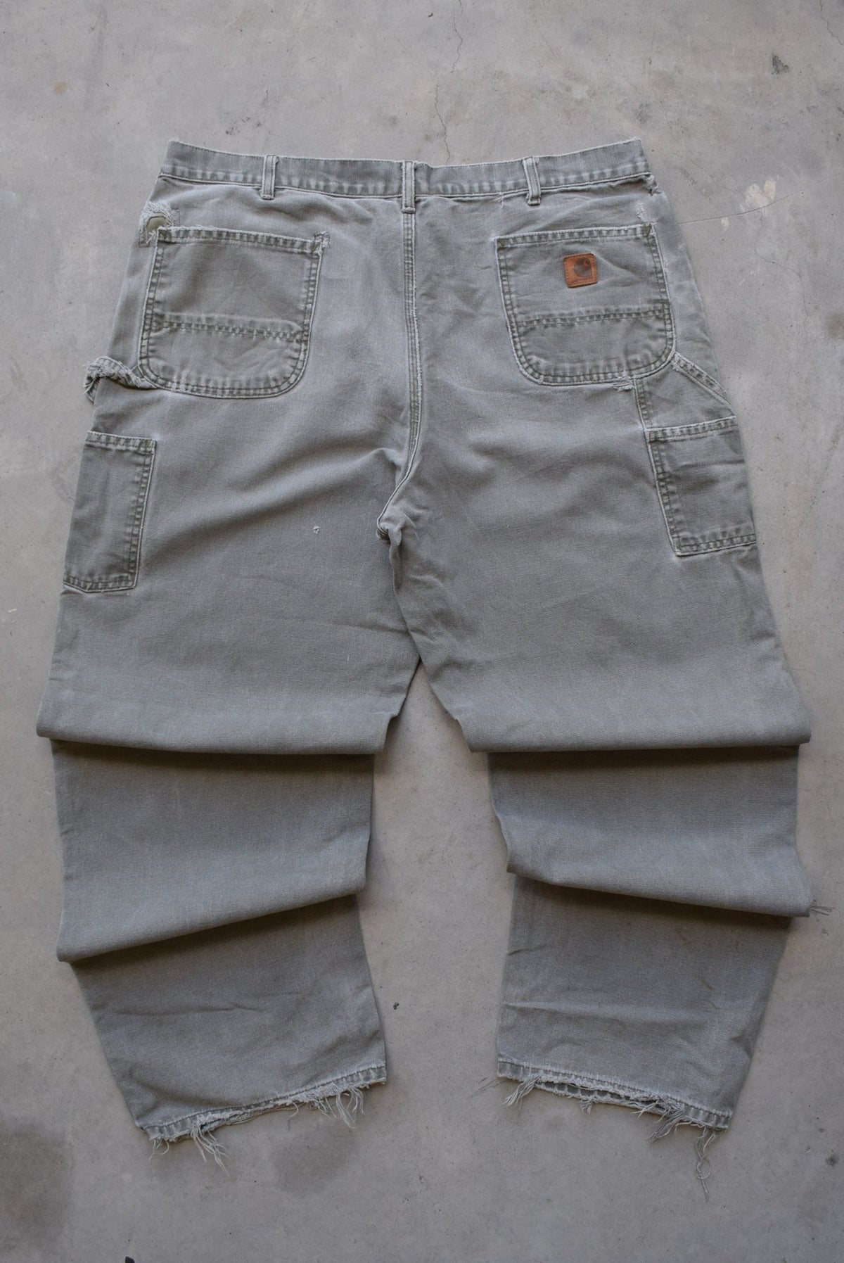 Carhartt Green Carpenter Pants — 1990s (40) - Retrospective Store
