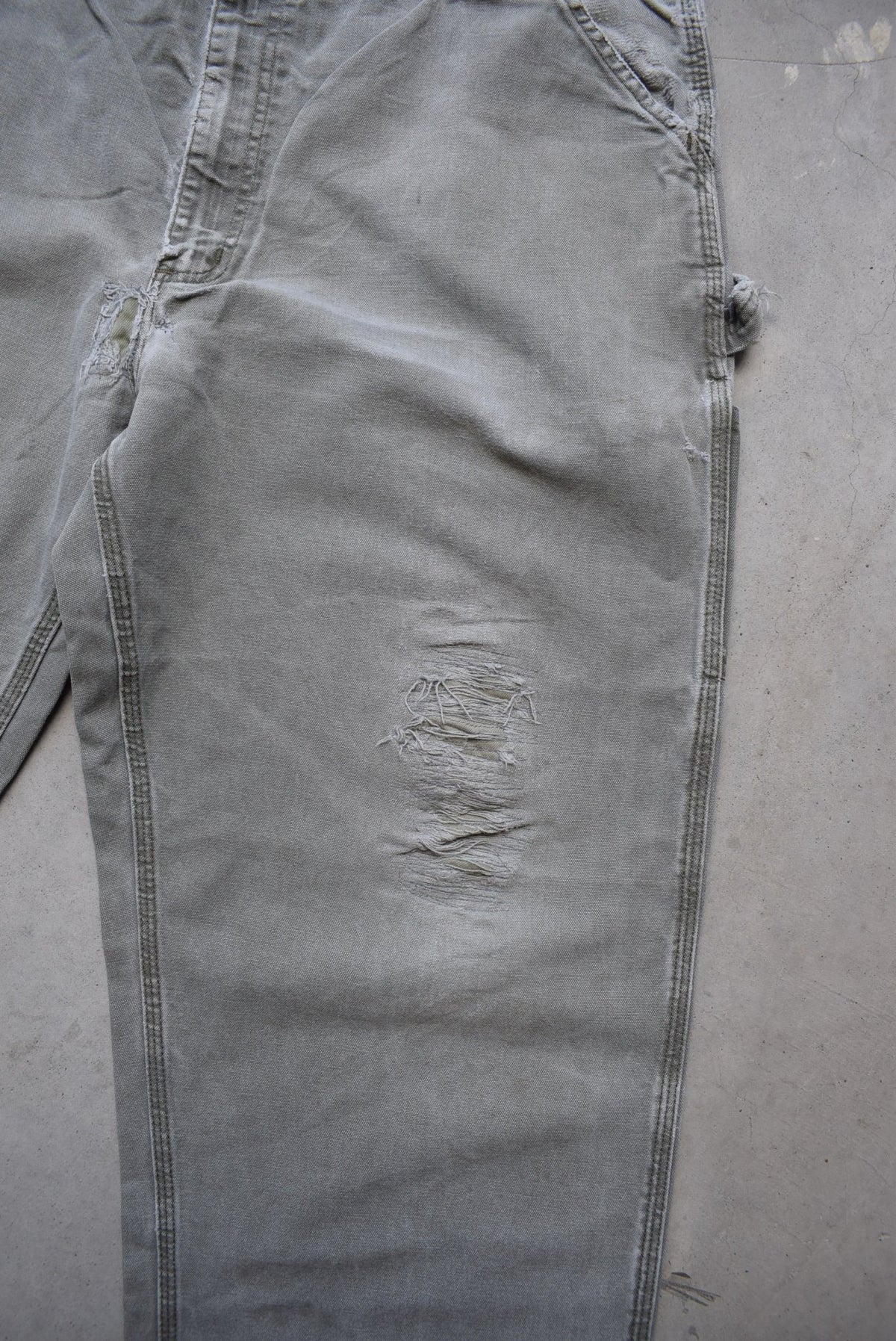 Carhartt Green Carpenter Pants — 1990s (40) - Retrospective Store