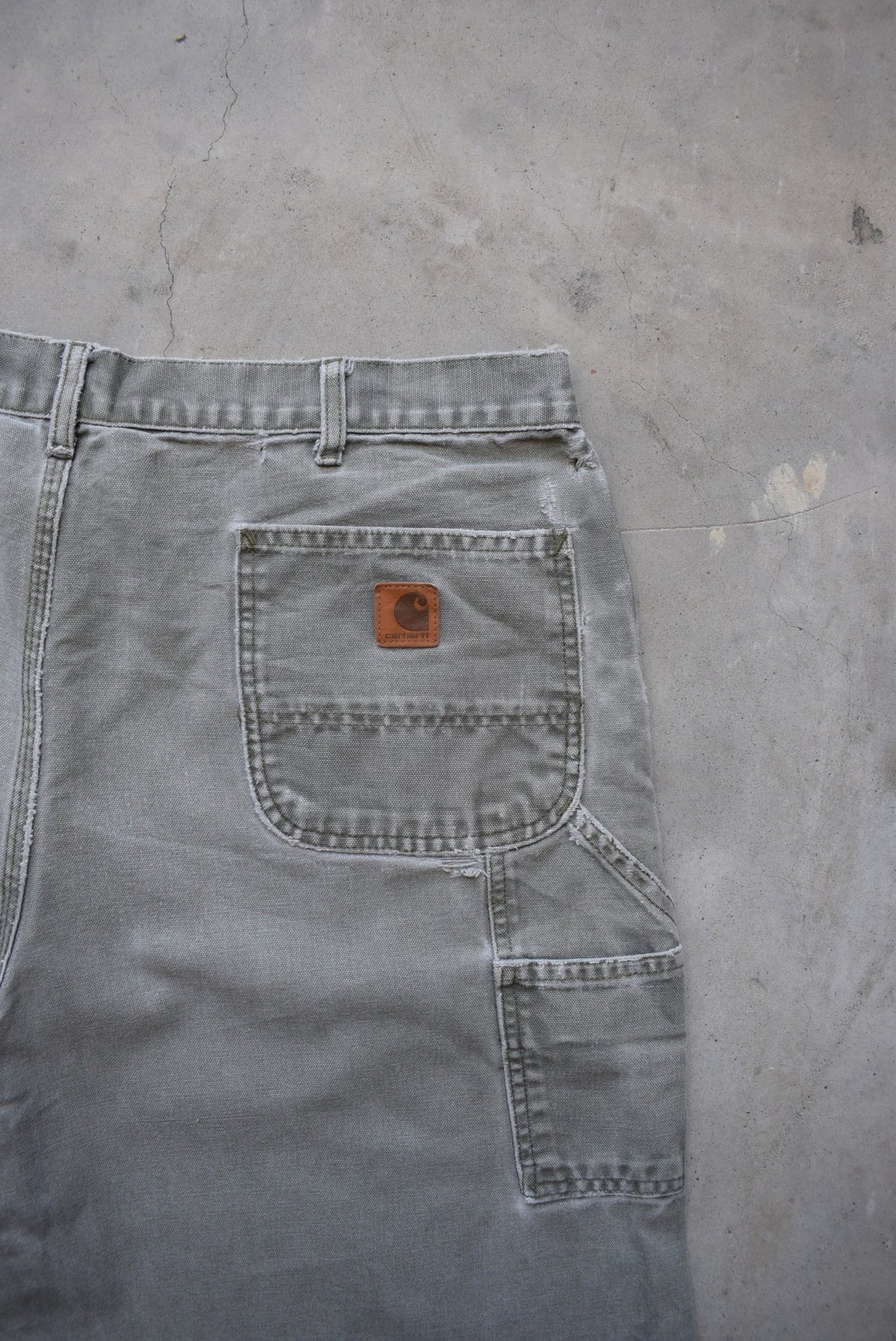 Carhartt Green Carpenter Pants — 1990s (40) - Retrospective Store