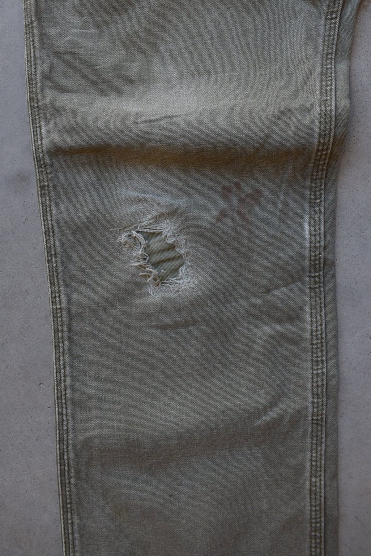 Carhartt Green Carpenter Pants — 2000s (34) - Retrospective Store