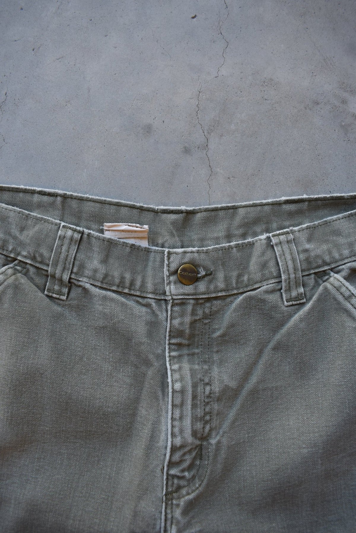 Carhartt Green Carpenter Pants — 2000s (34) - Retrospective Store