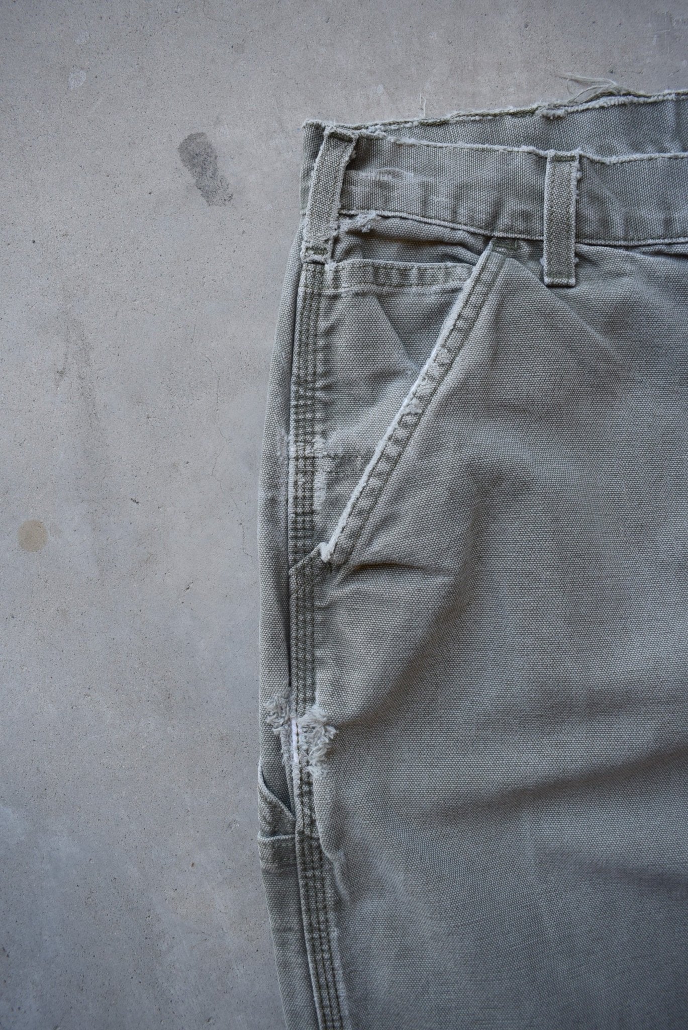Carhartt Green Carpenter Pants — 2000s (36) - Retrospective Store