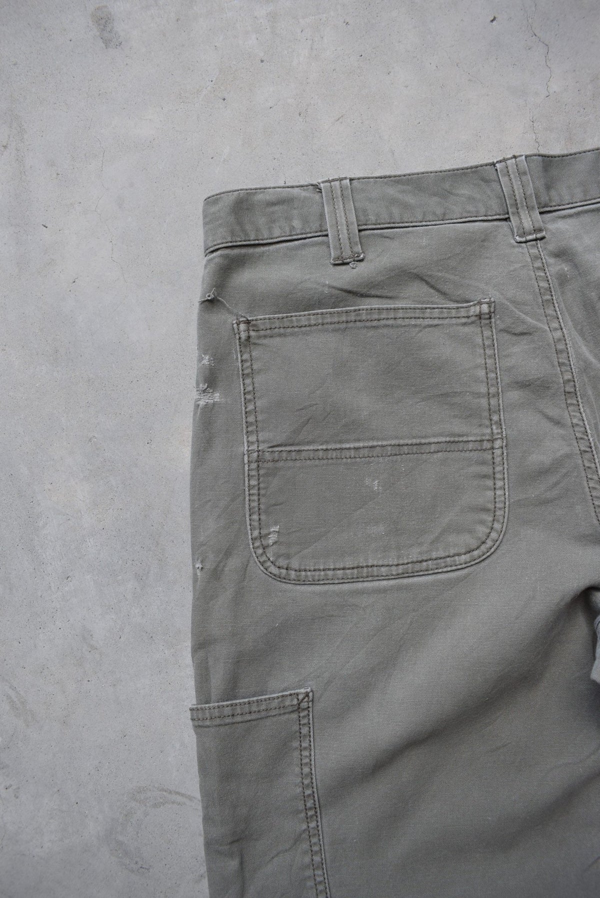 Carhartt Green Double-Knee Carpenter Pants — 2000s (34) - Retrospective Store